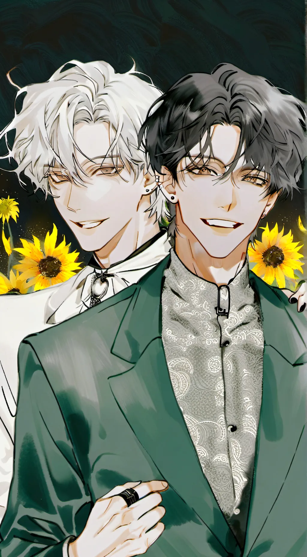 ai character: Marco and Leon background