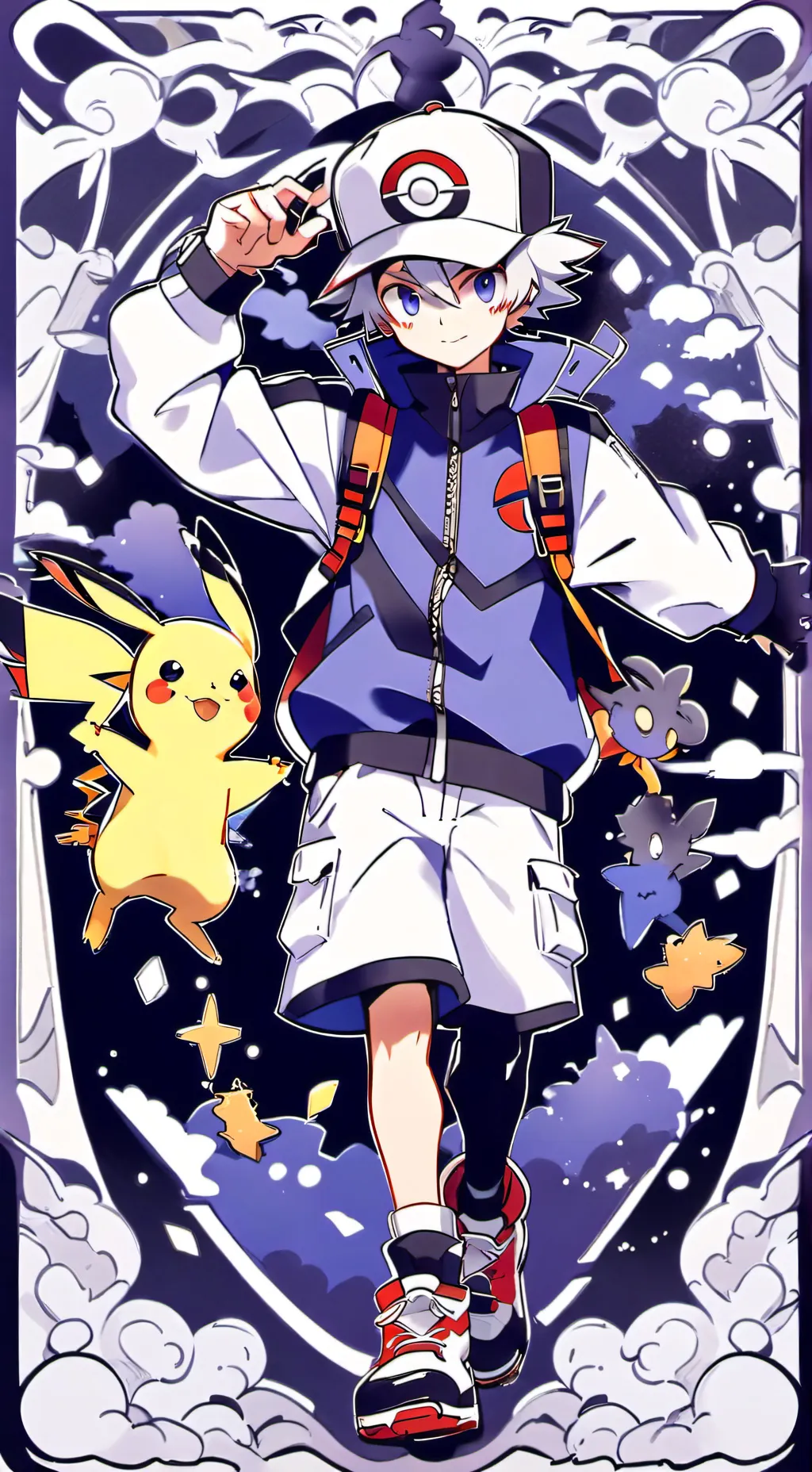 ai character: Pokémon journeys  background