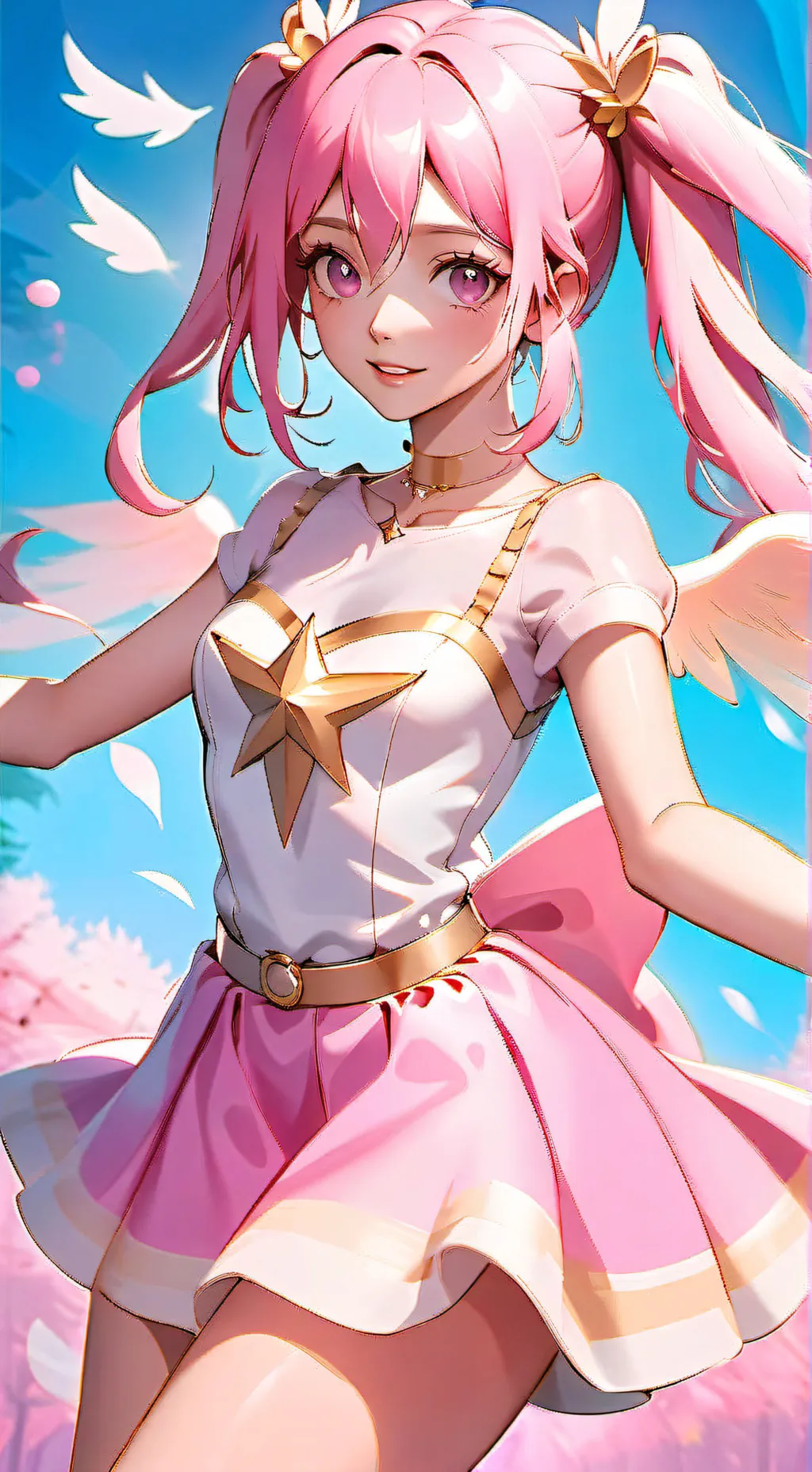 ai character: Angel background