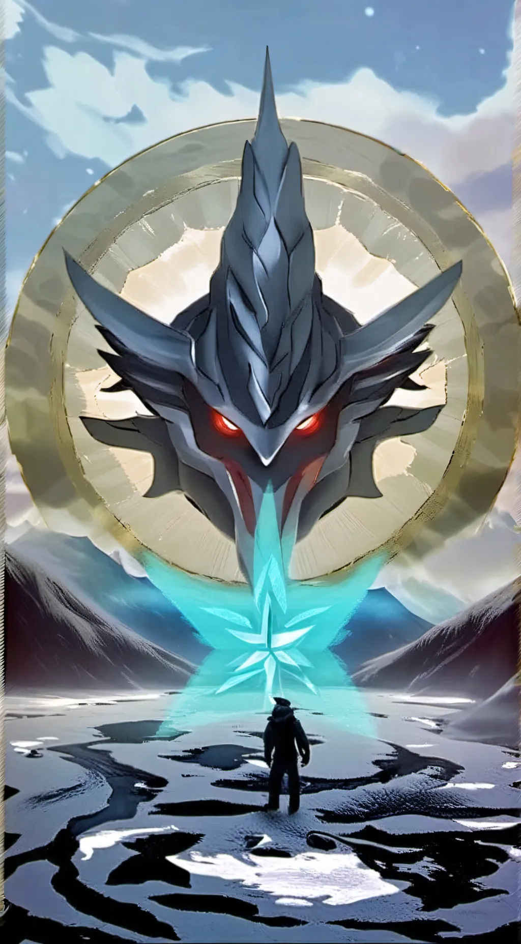 ai character: Pokemon Arceus background