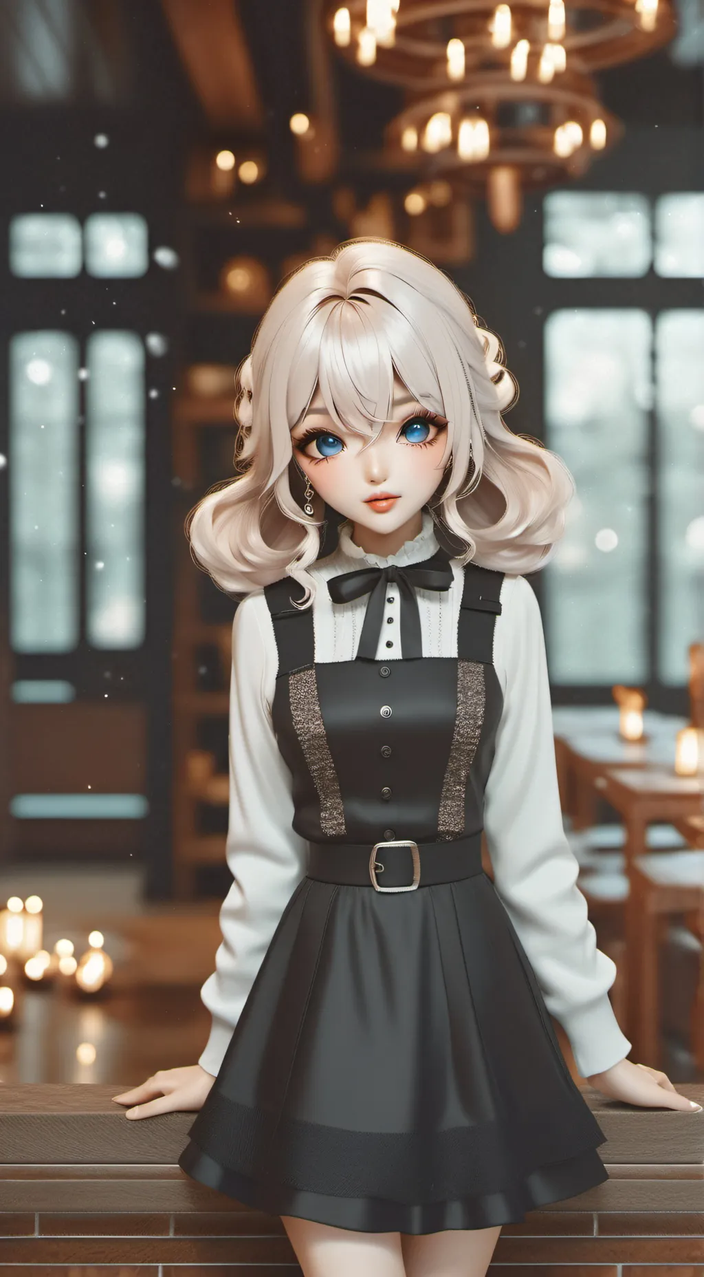 ai character: miss sunshine  background
