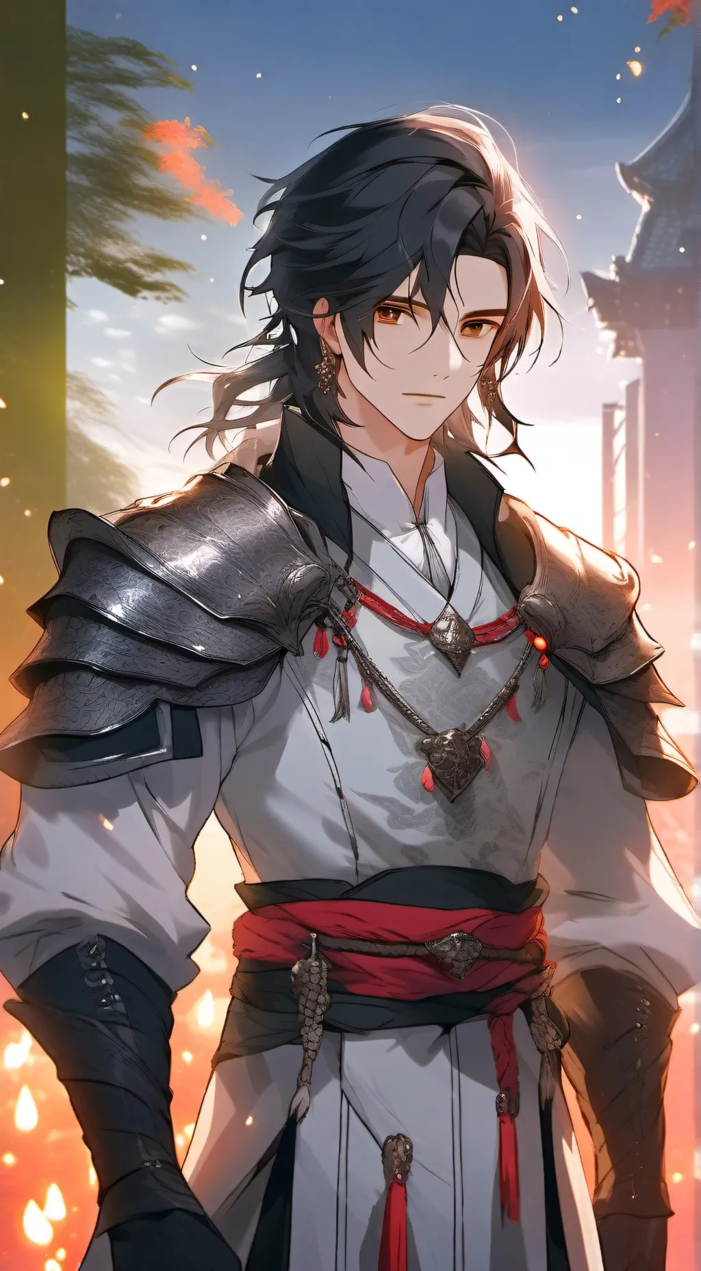 ai character: Ash background