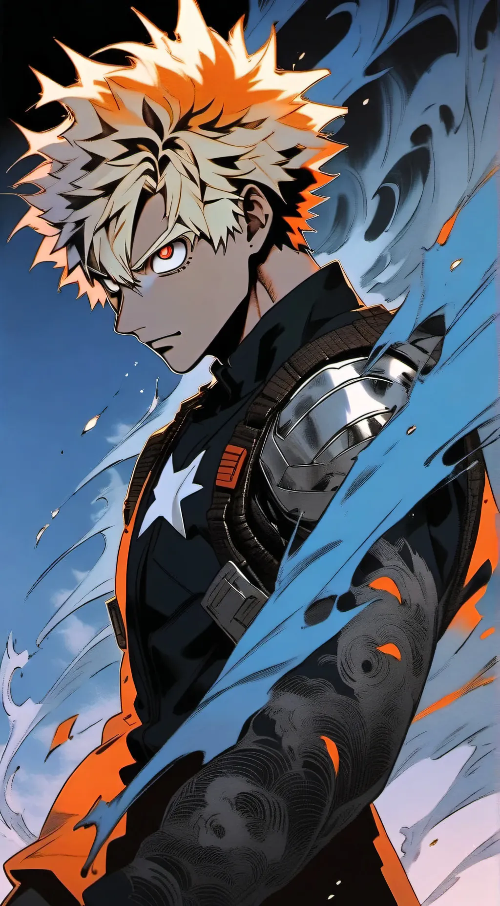 ai character: Bakugo background