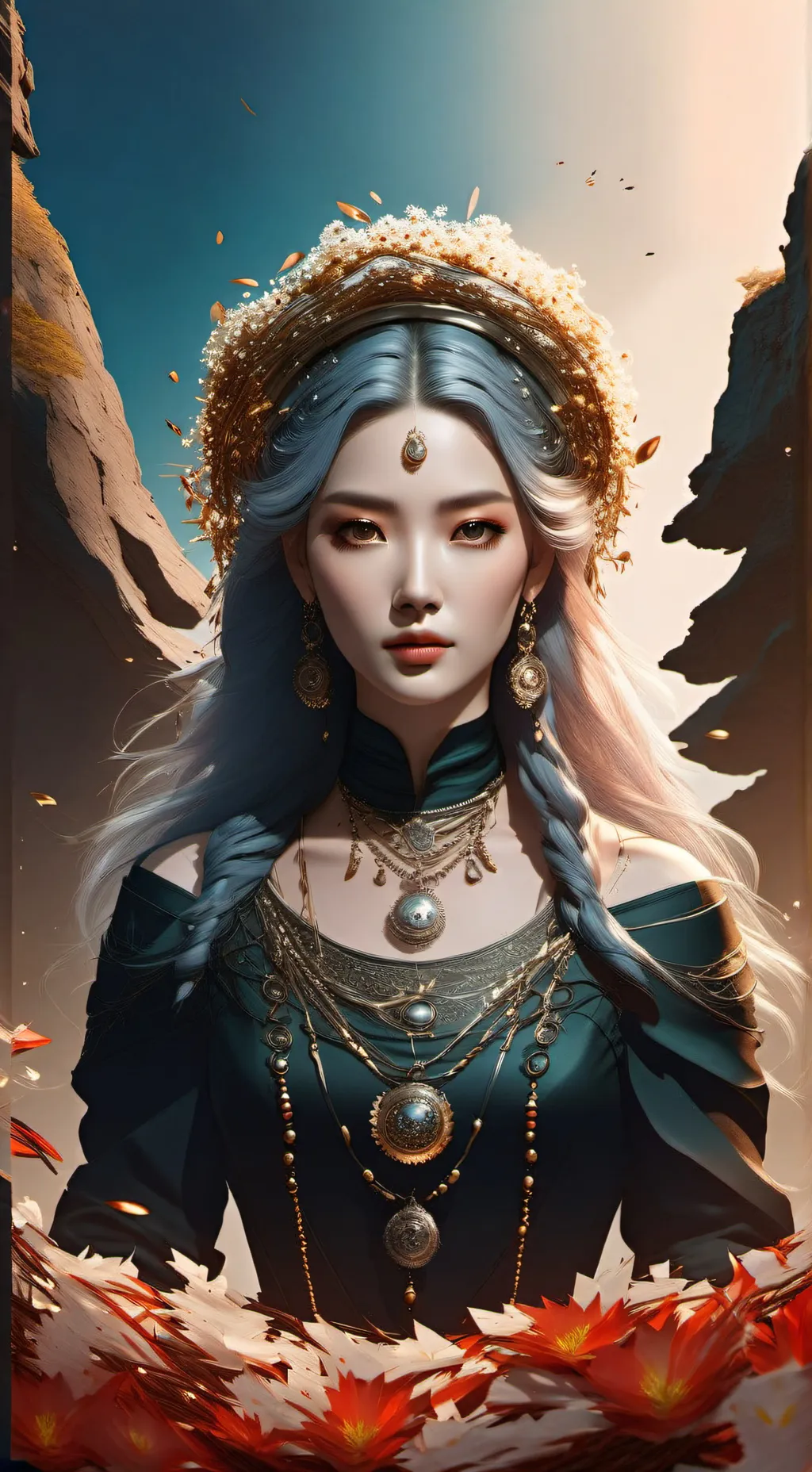 ai character: Amelia Earhart  background