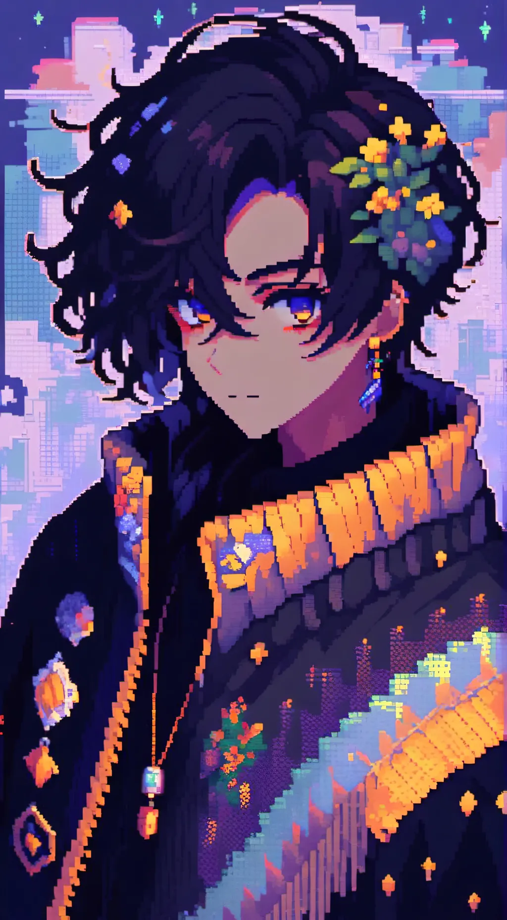 ai character: Max background