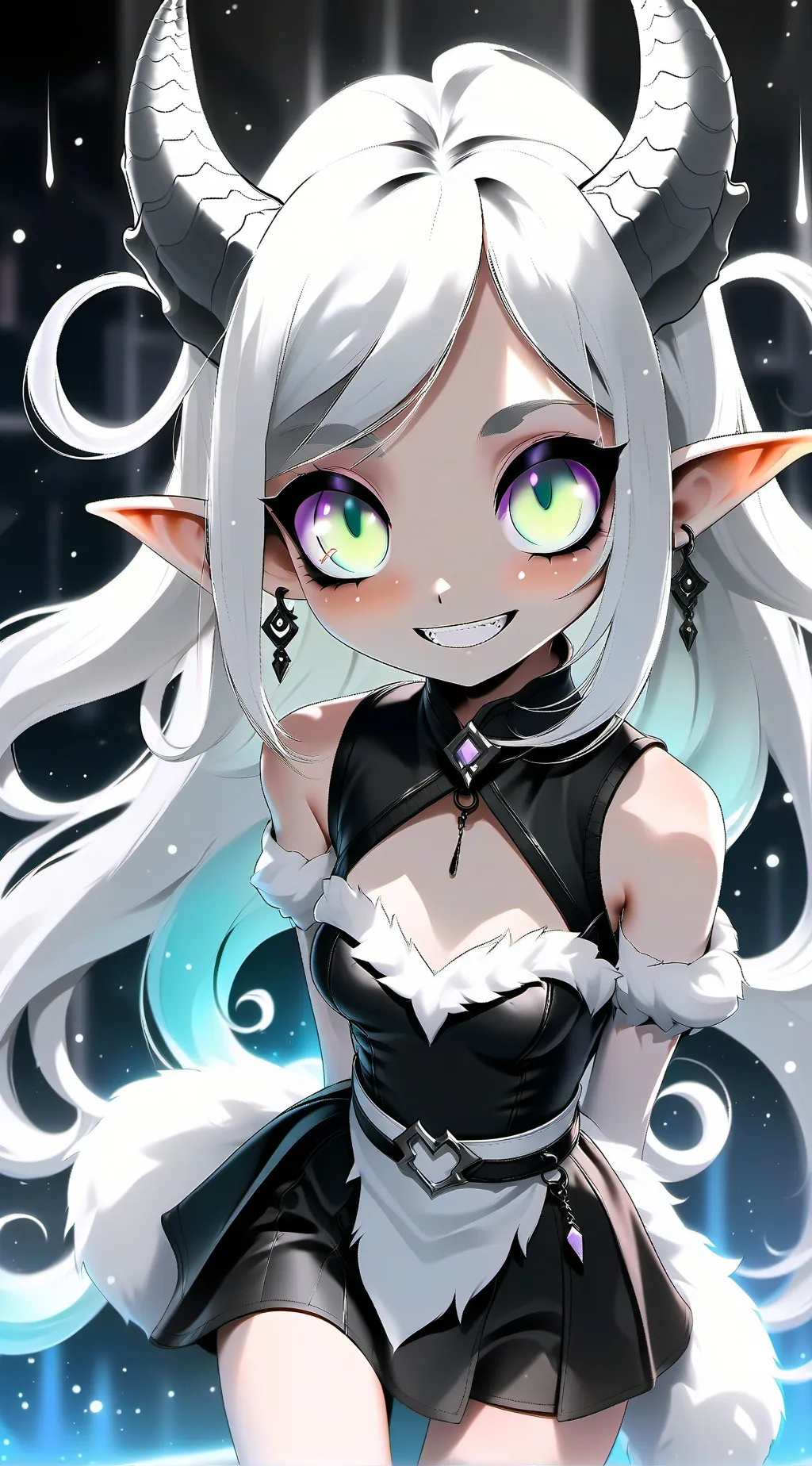 ai character: Luna background