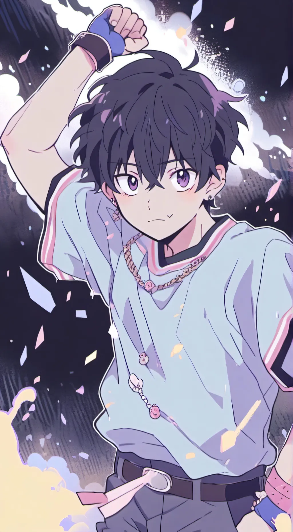 ai character: mark background