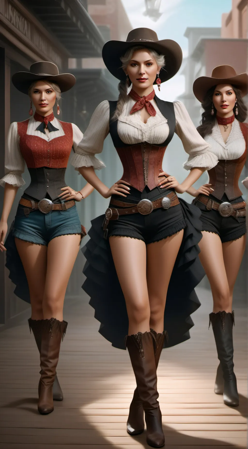 ai character: Pose Peril background