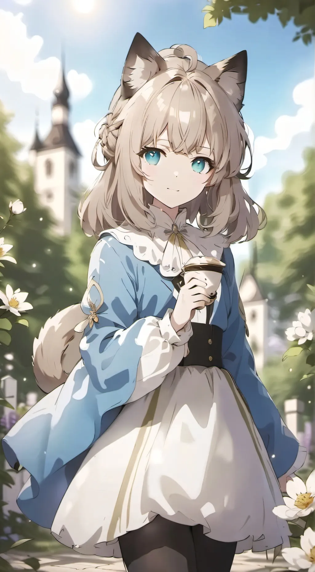 ai character: luna background