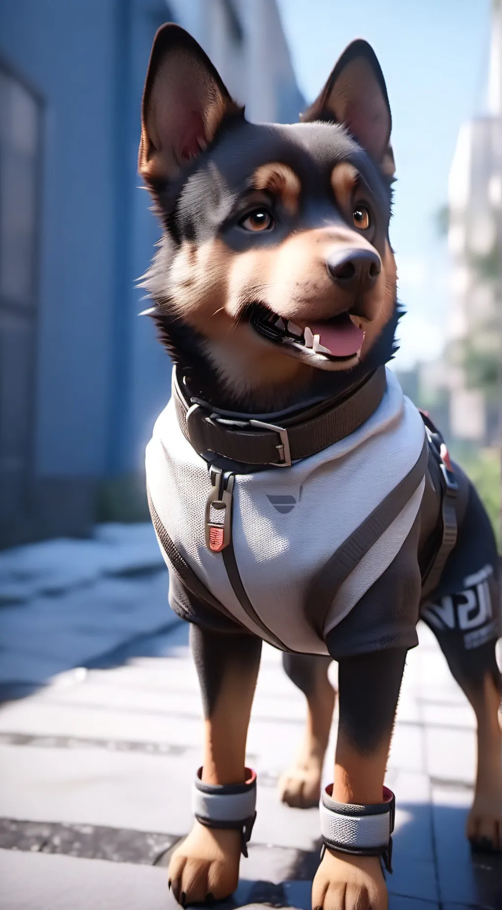 ai character: Dog background