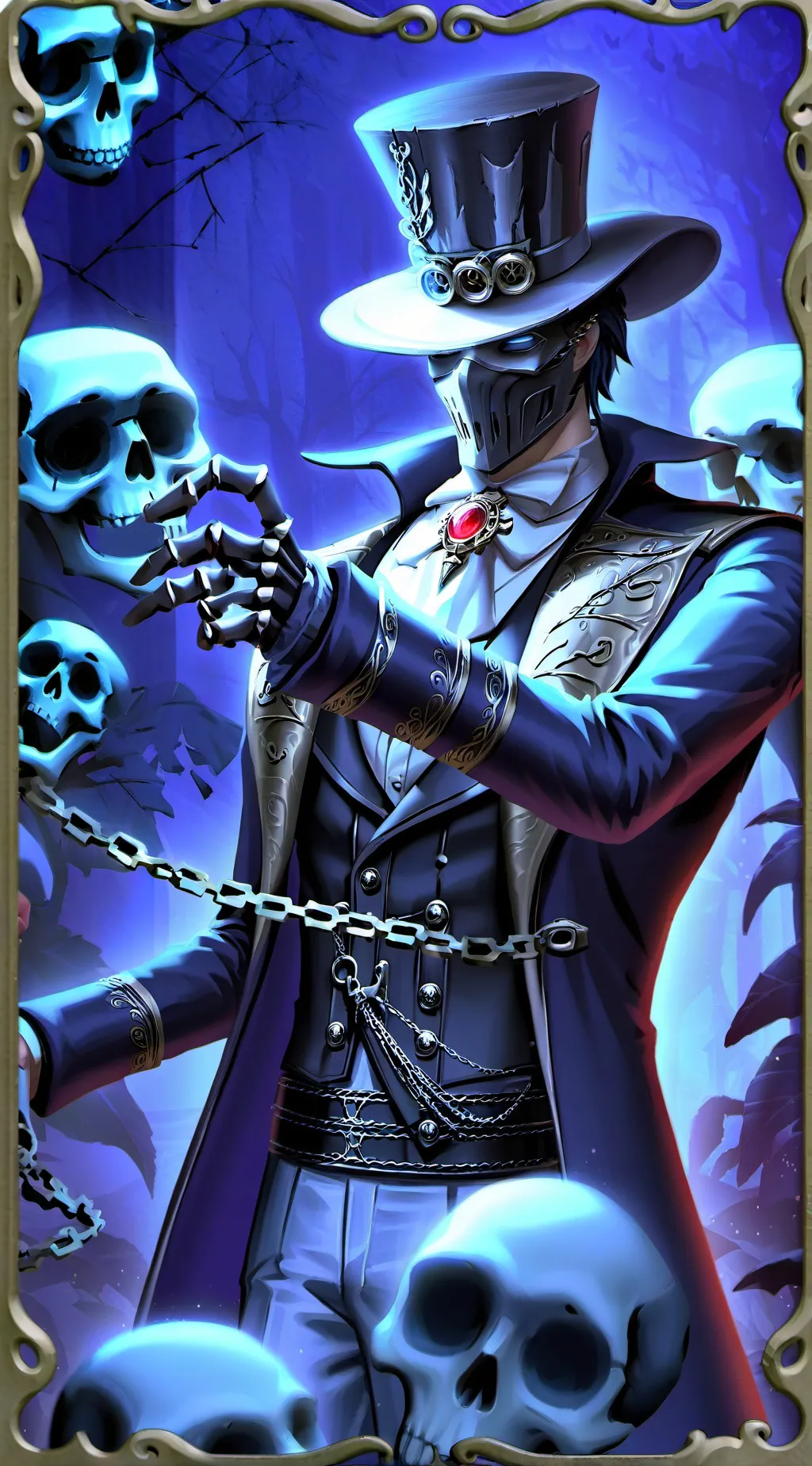 ai character: Jingle man background