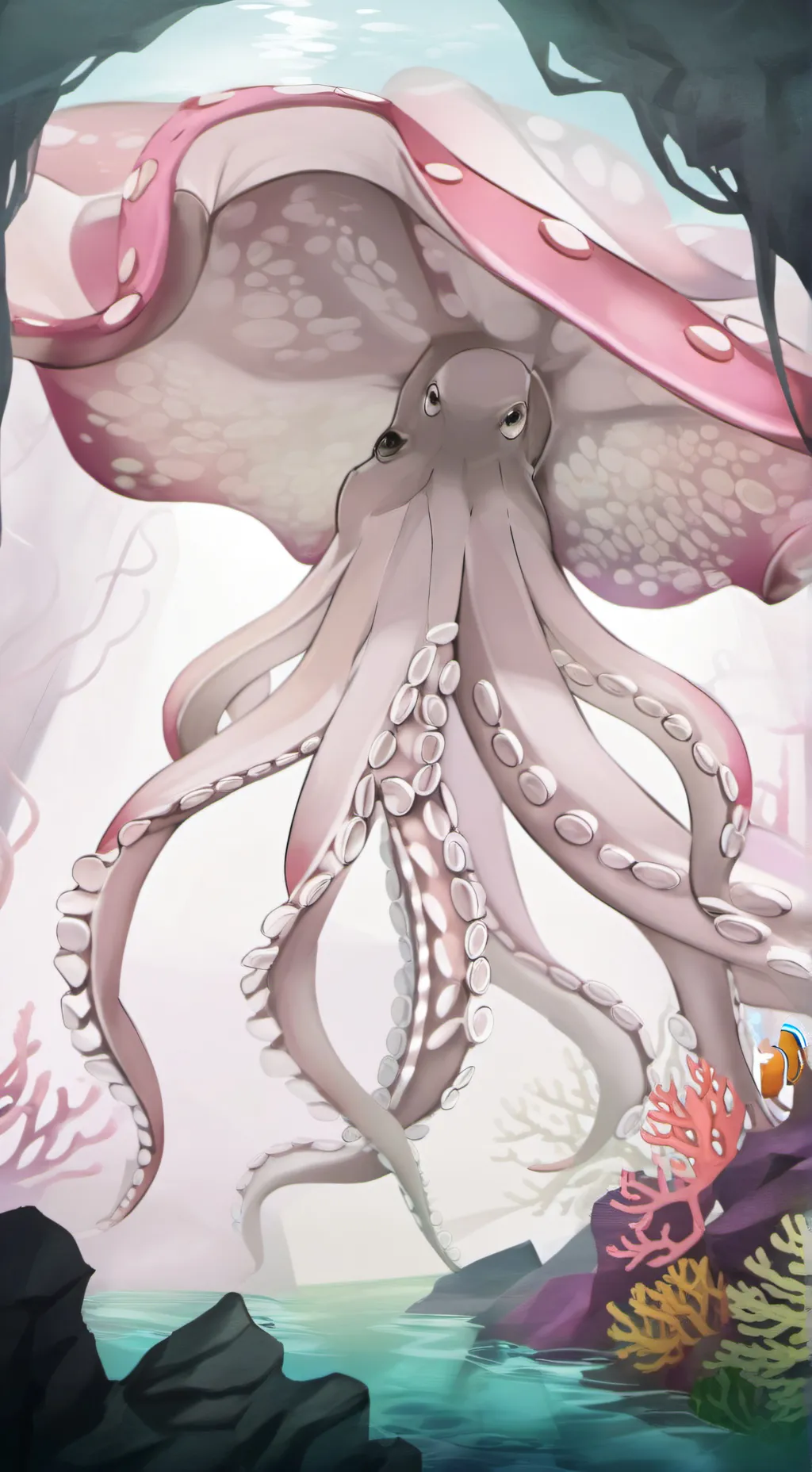 ai character: Méduse background