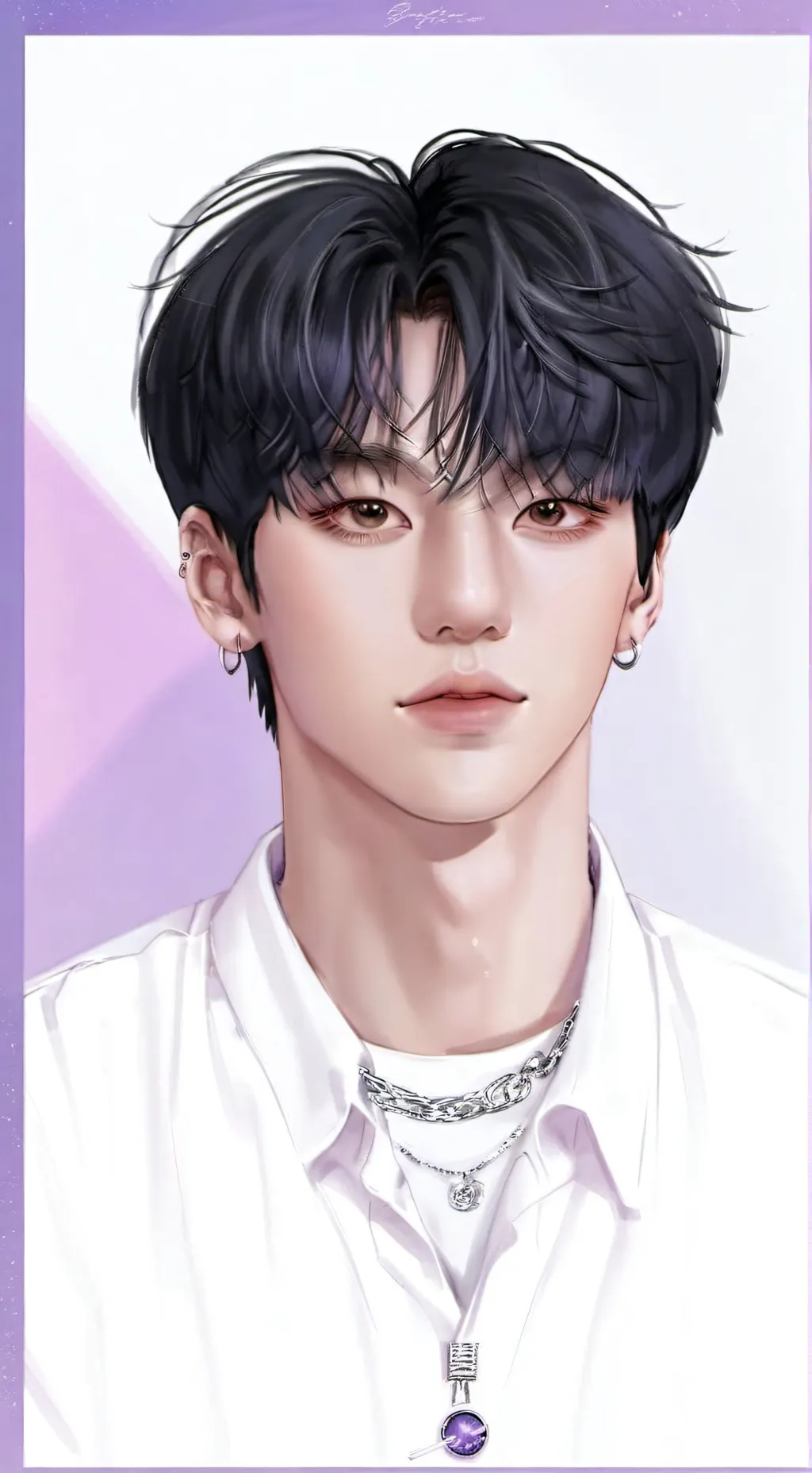 ai character: Min Yoongi Suga  background