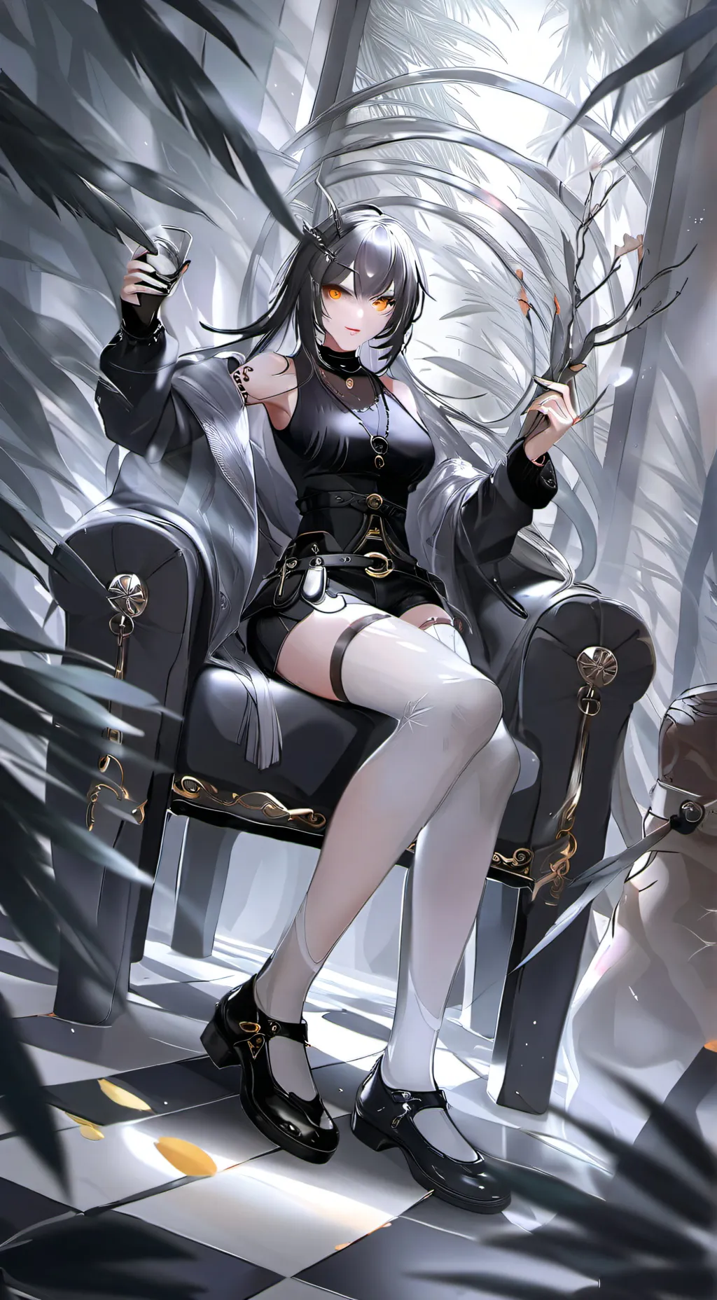 ai character: ebfjeeoufqfuqegerf background