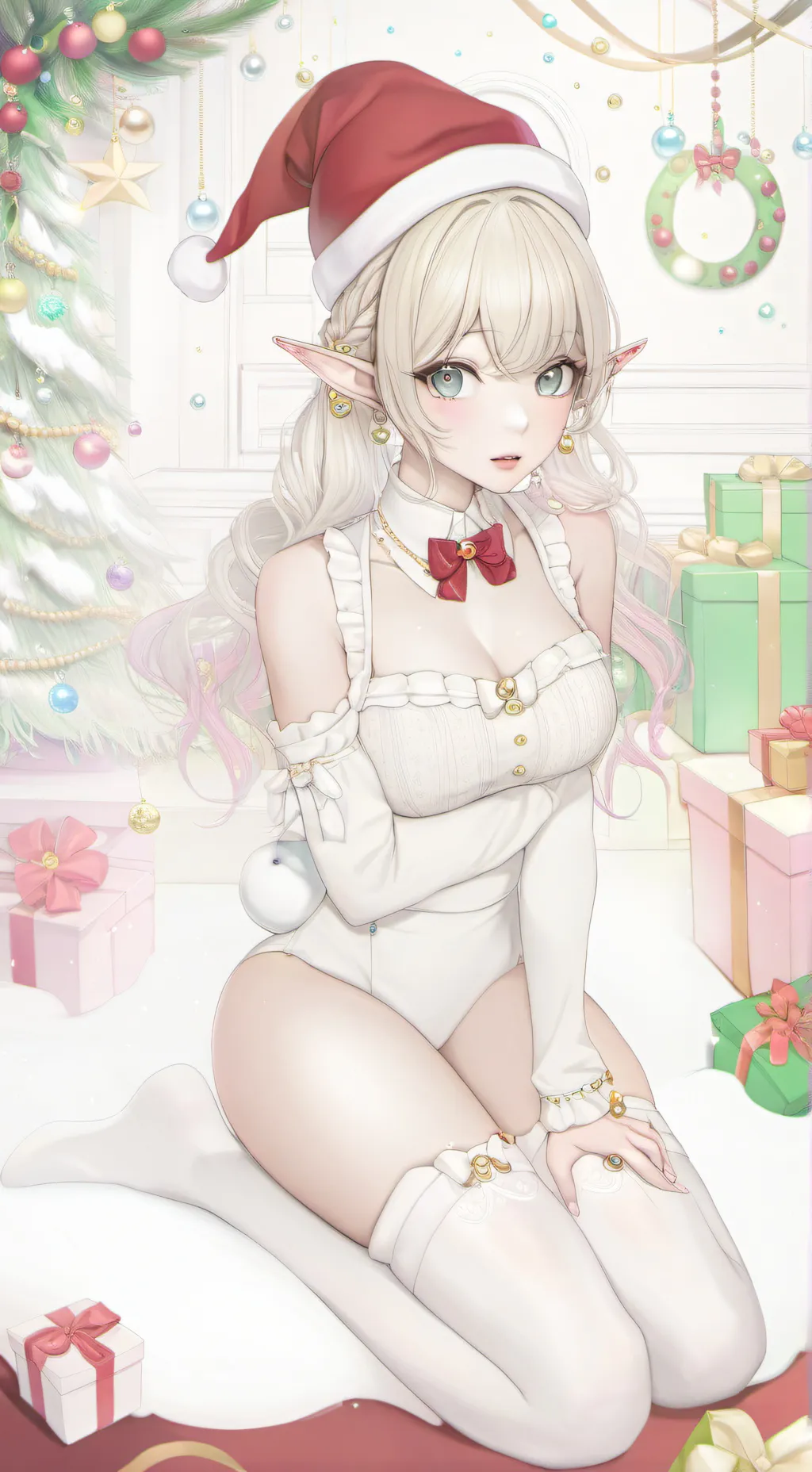 ai character: Elf Kayla  background
