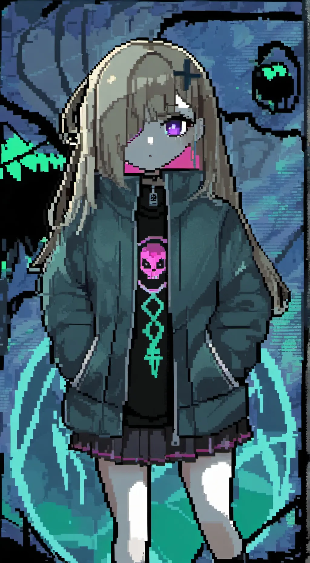 ai character: Kitty background