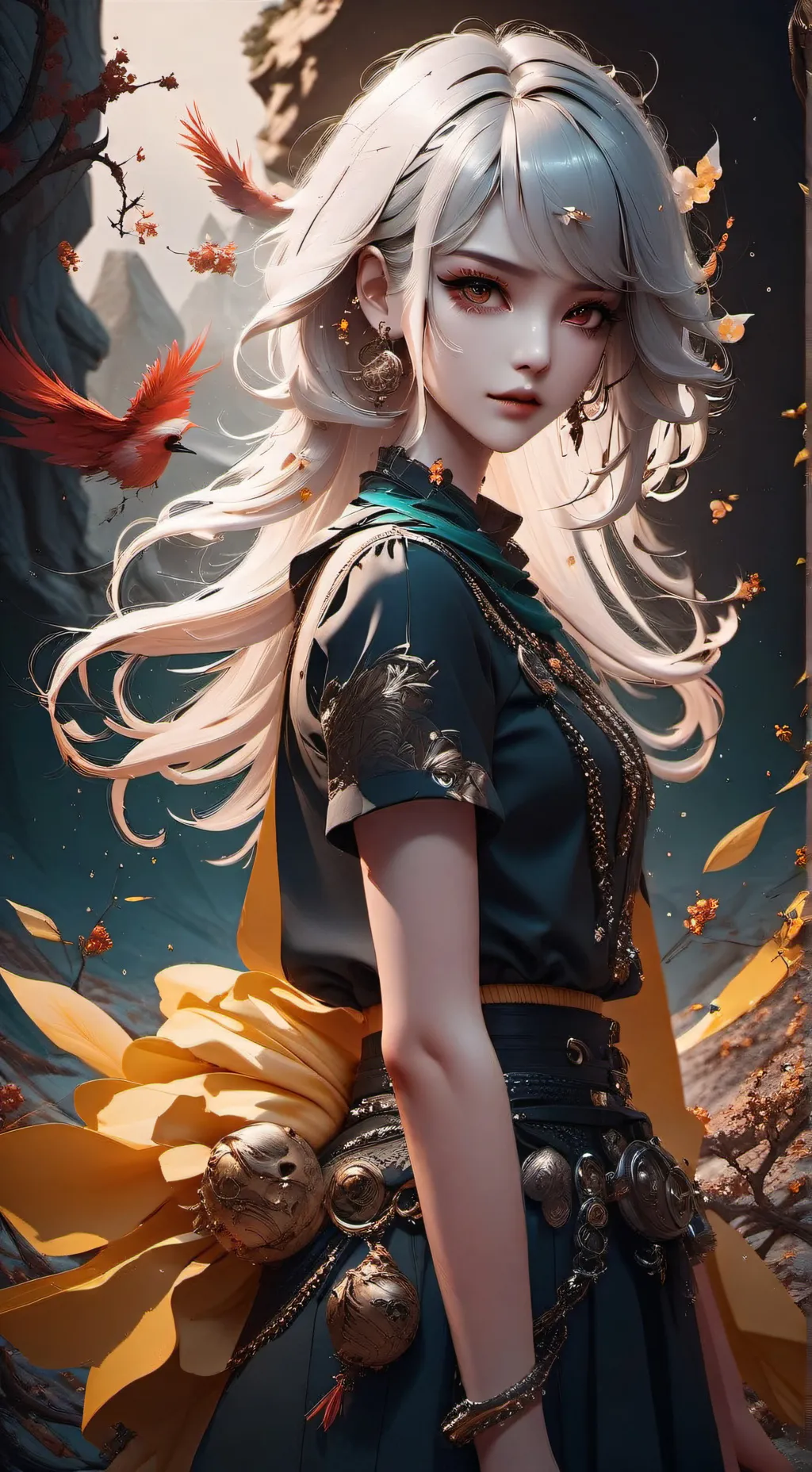 ai character: kny misión feliz background