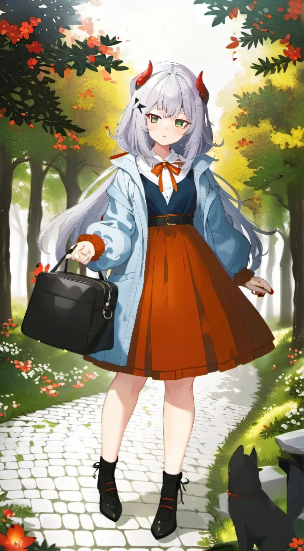 ai character: Sara  background