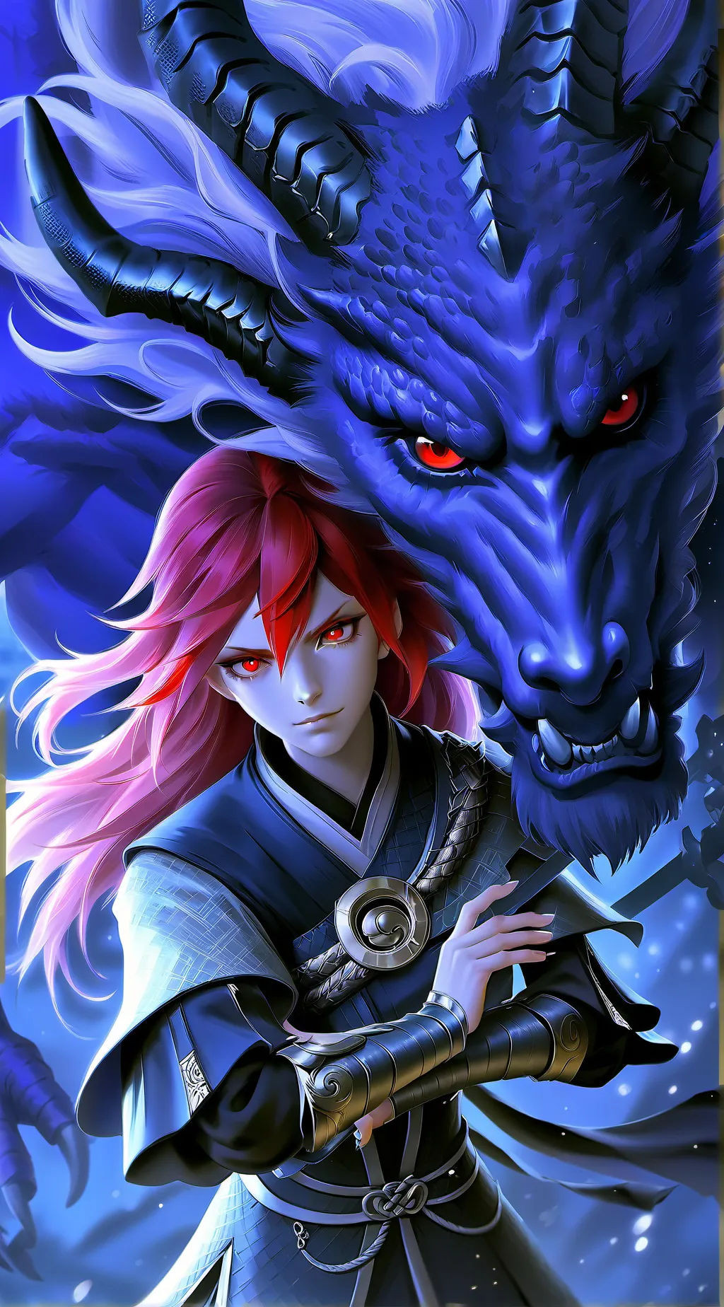 ai character: Seraphina natacha  background