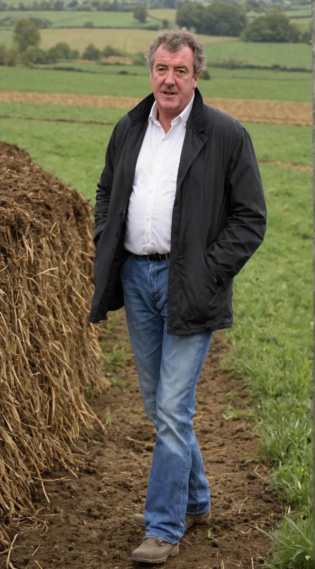 ai character: Jeremy Clarkson  background