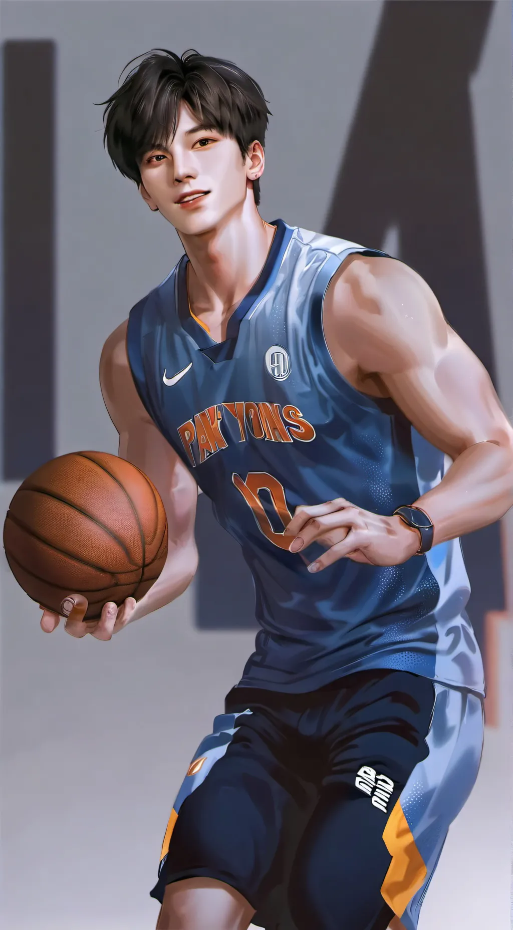 ai character: Mark background