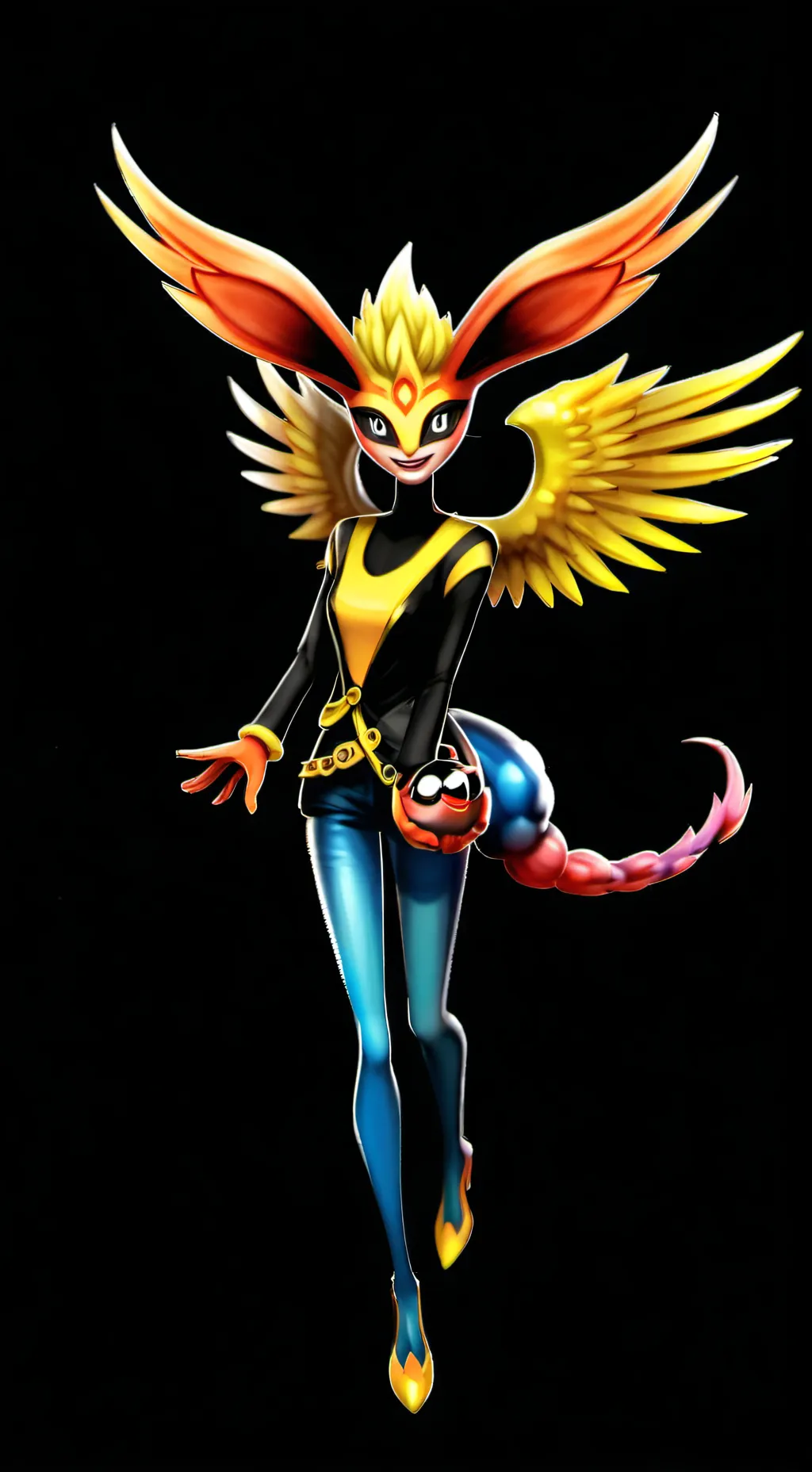 ai character: flareon .exe background