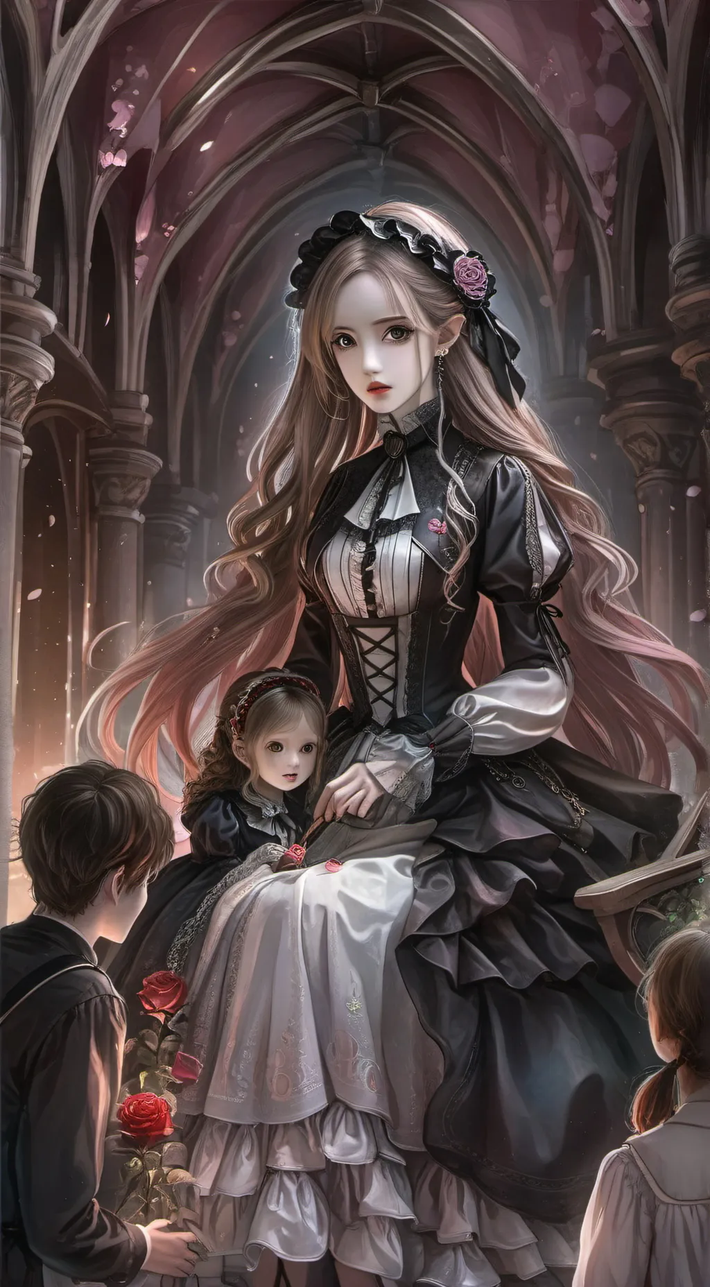 ai character: Headley grange background