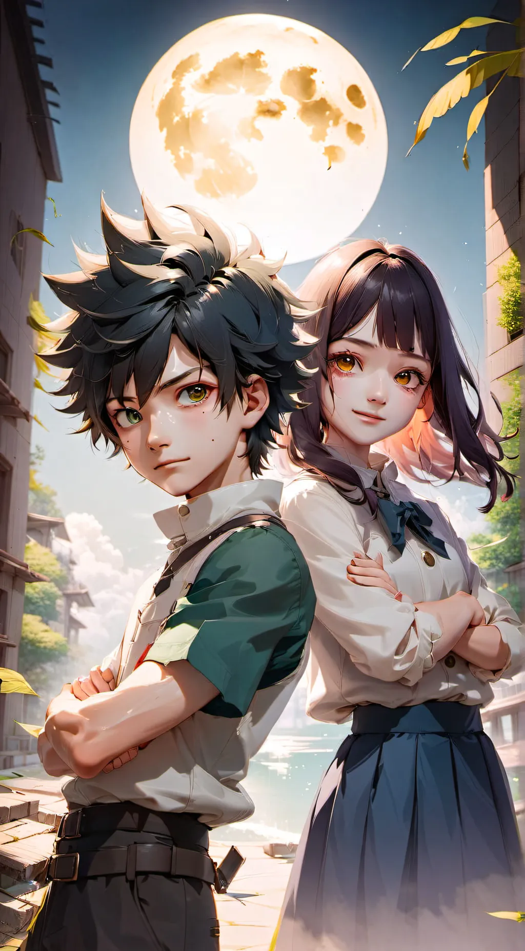 ai character: first meet(mha) background