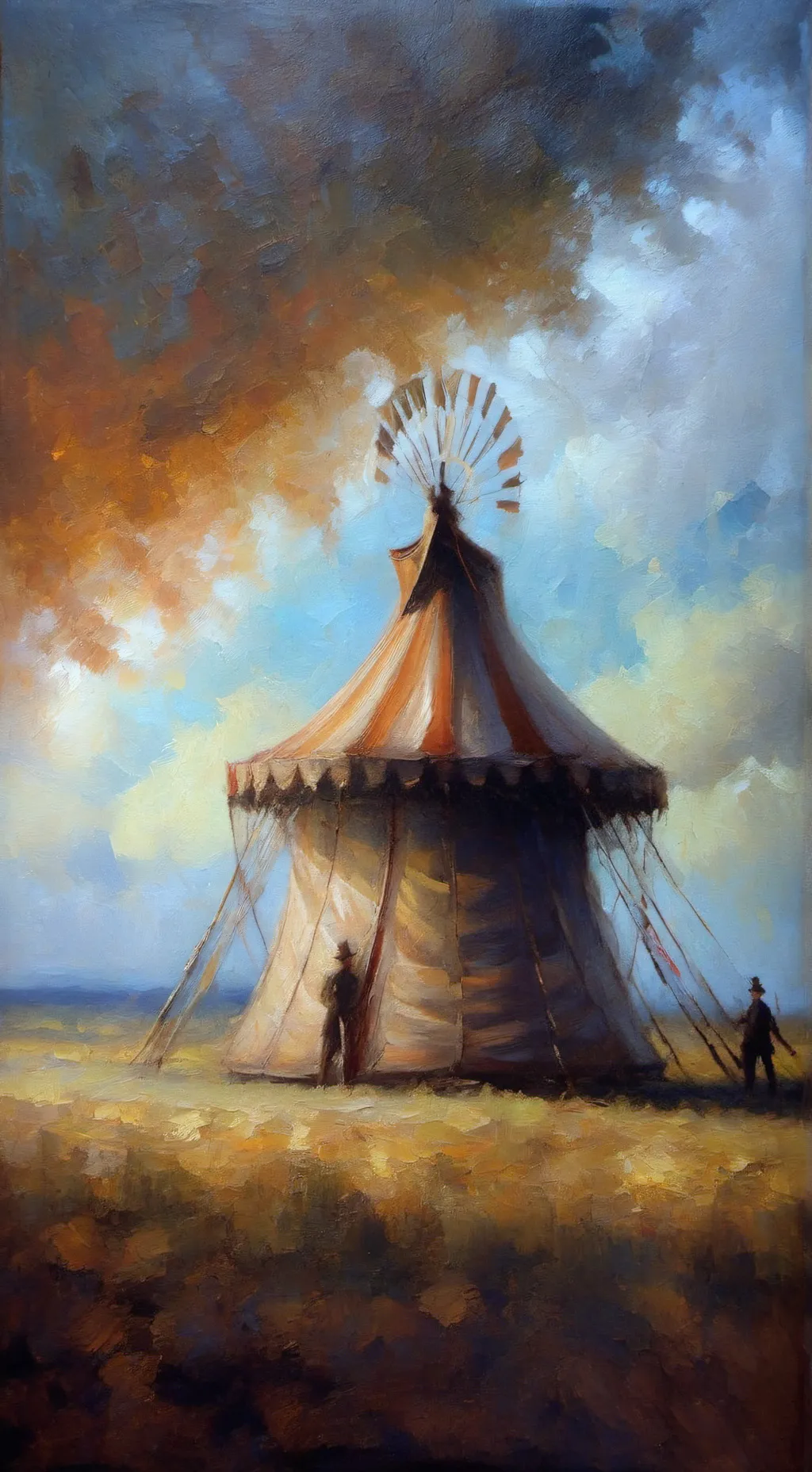 ai character: DIGITAL CIRCUS🇪🇦 background