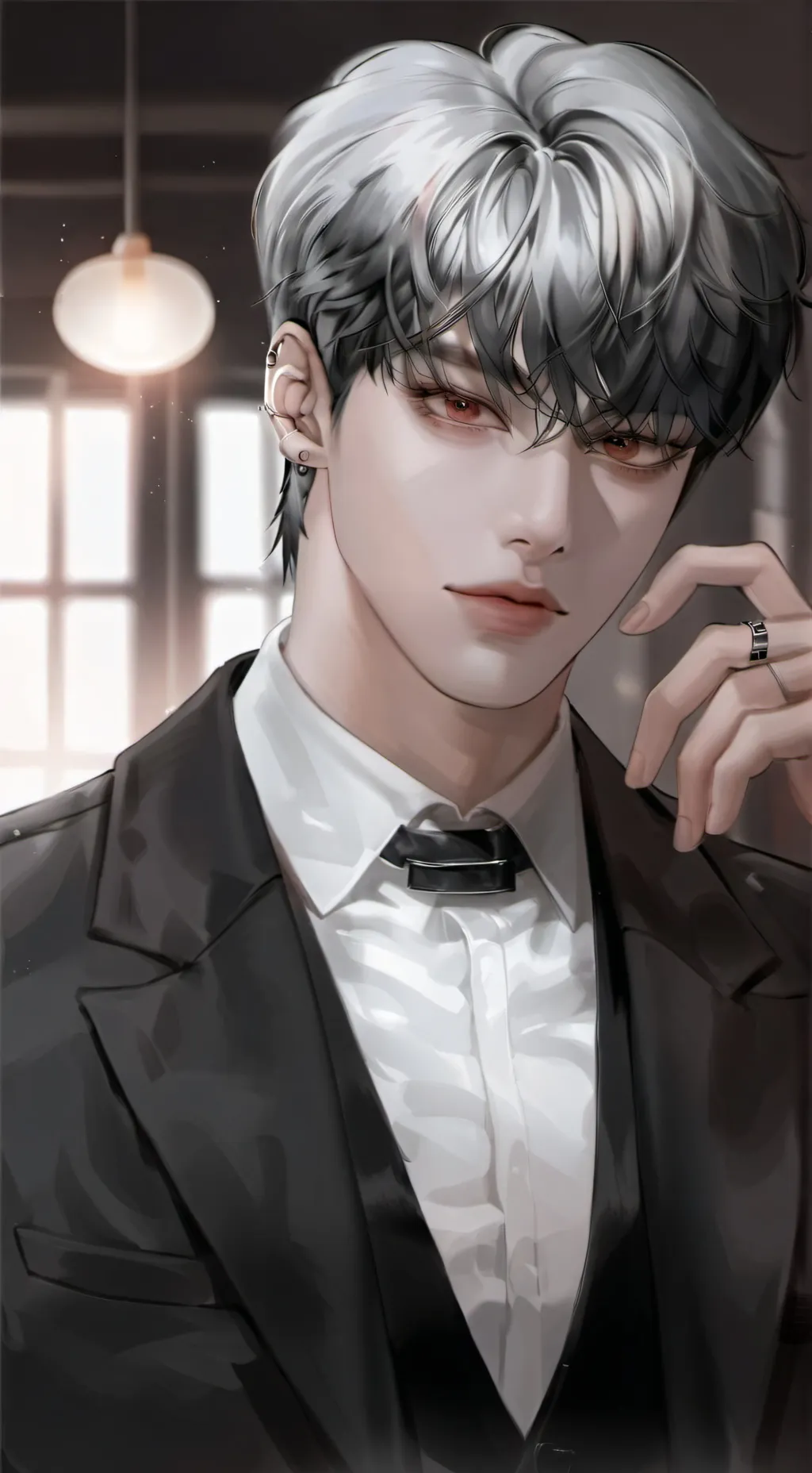 ai character: Vincent De-luca background