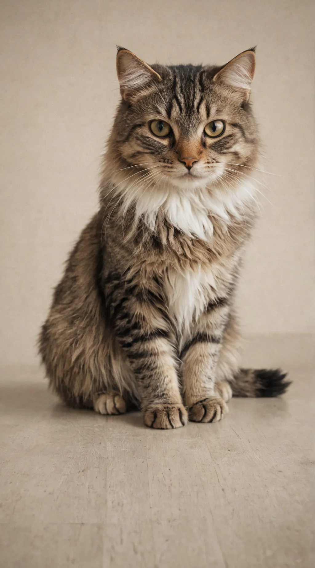 ai character: Cat background