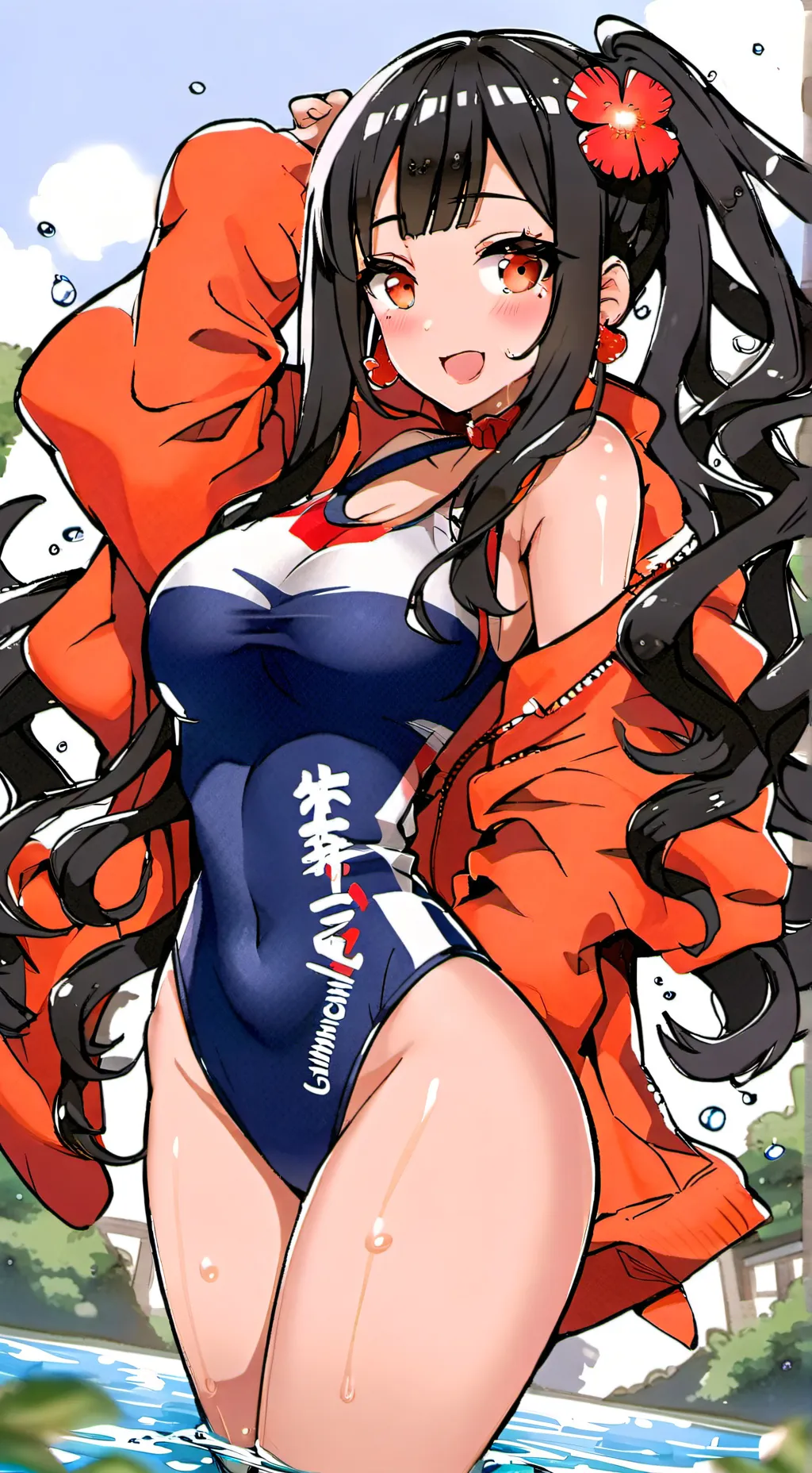 ai character: luna background