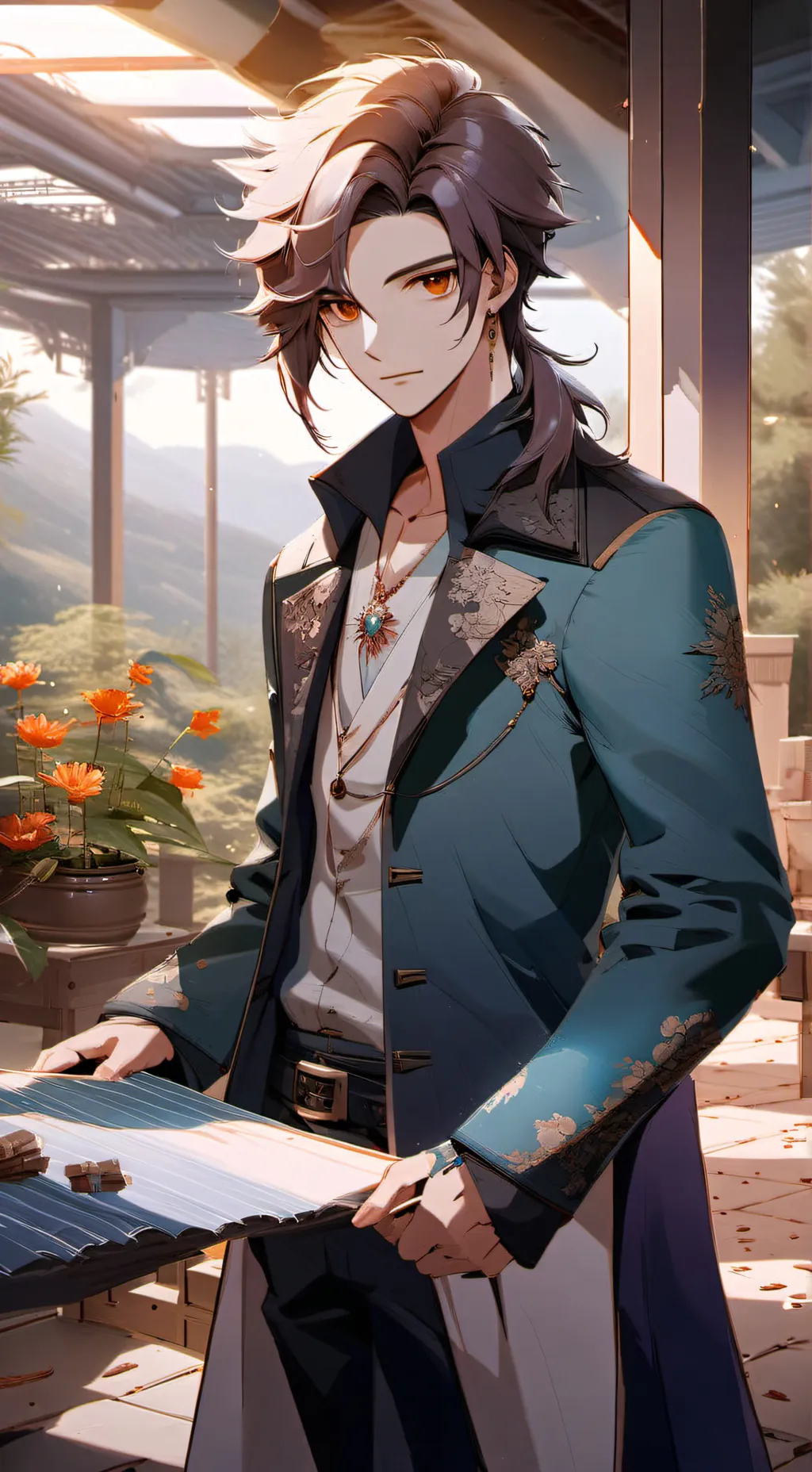 ai character: Mike😍 background