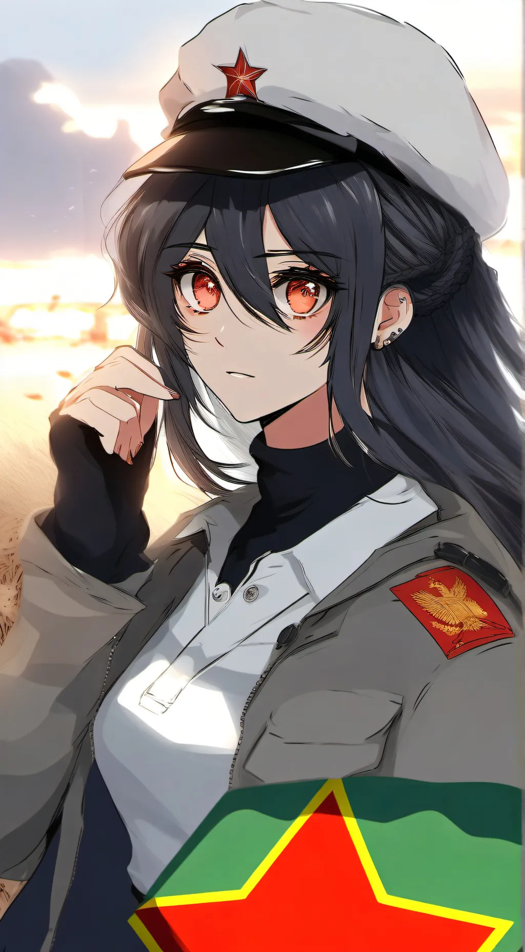 ai character: Aylin  background