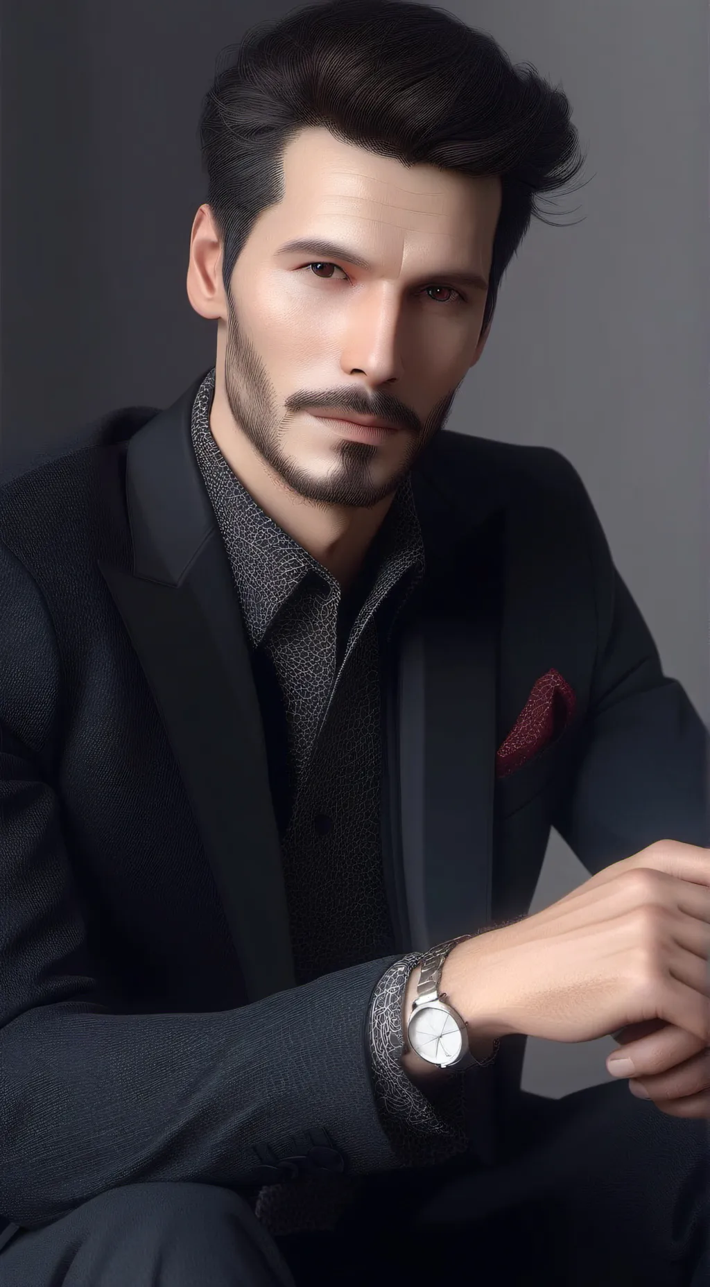 ai character: emmanuel background