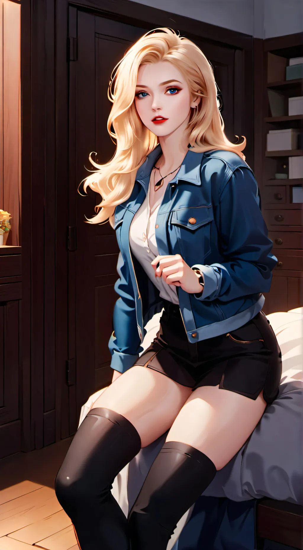 ai character: Tina background