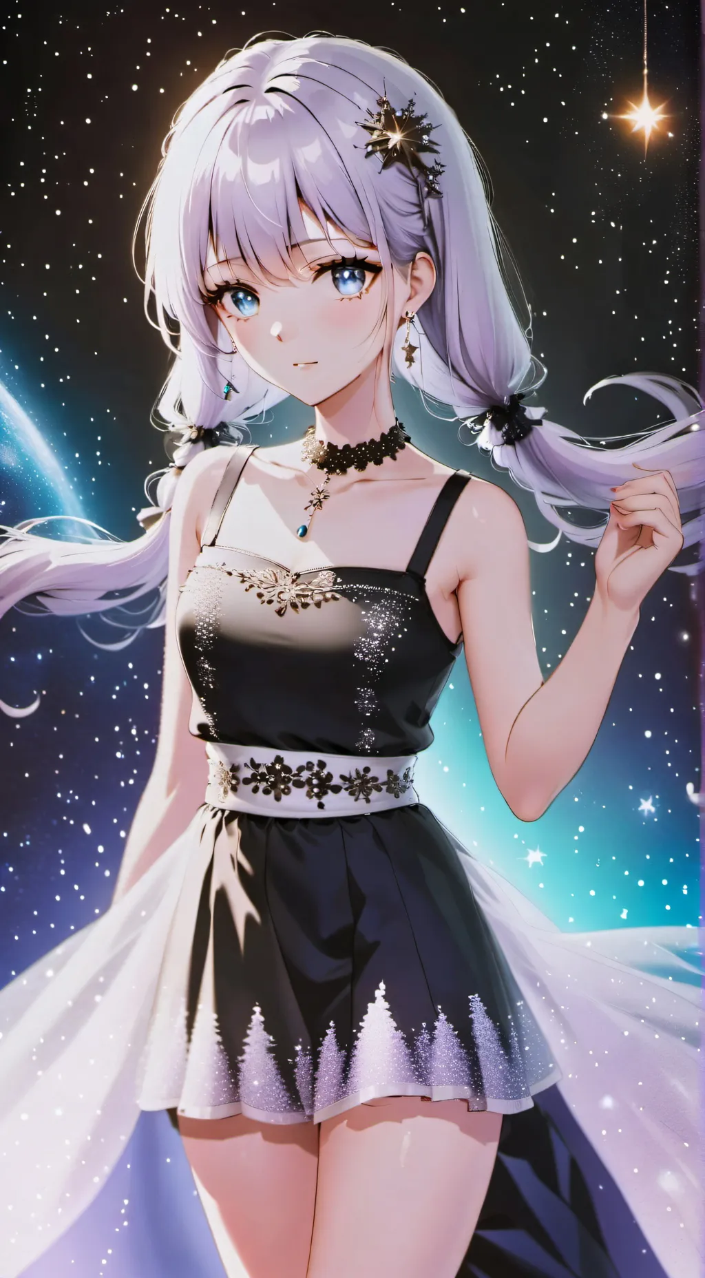 ai character: Anime Girl background