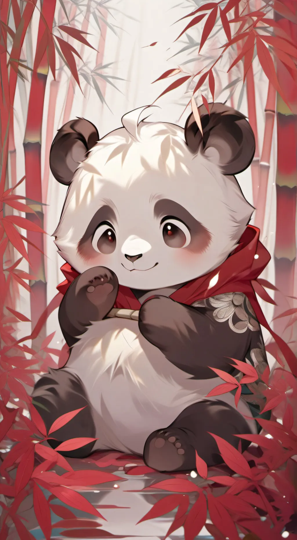 ai character: zoo background