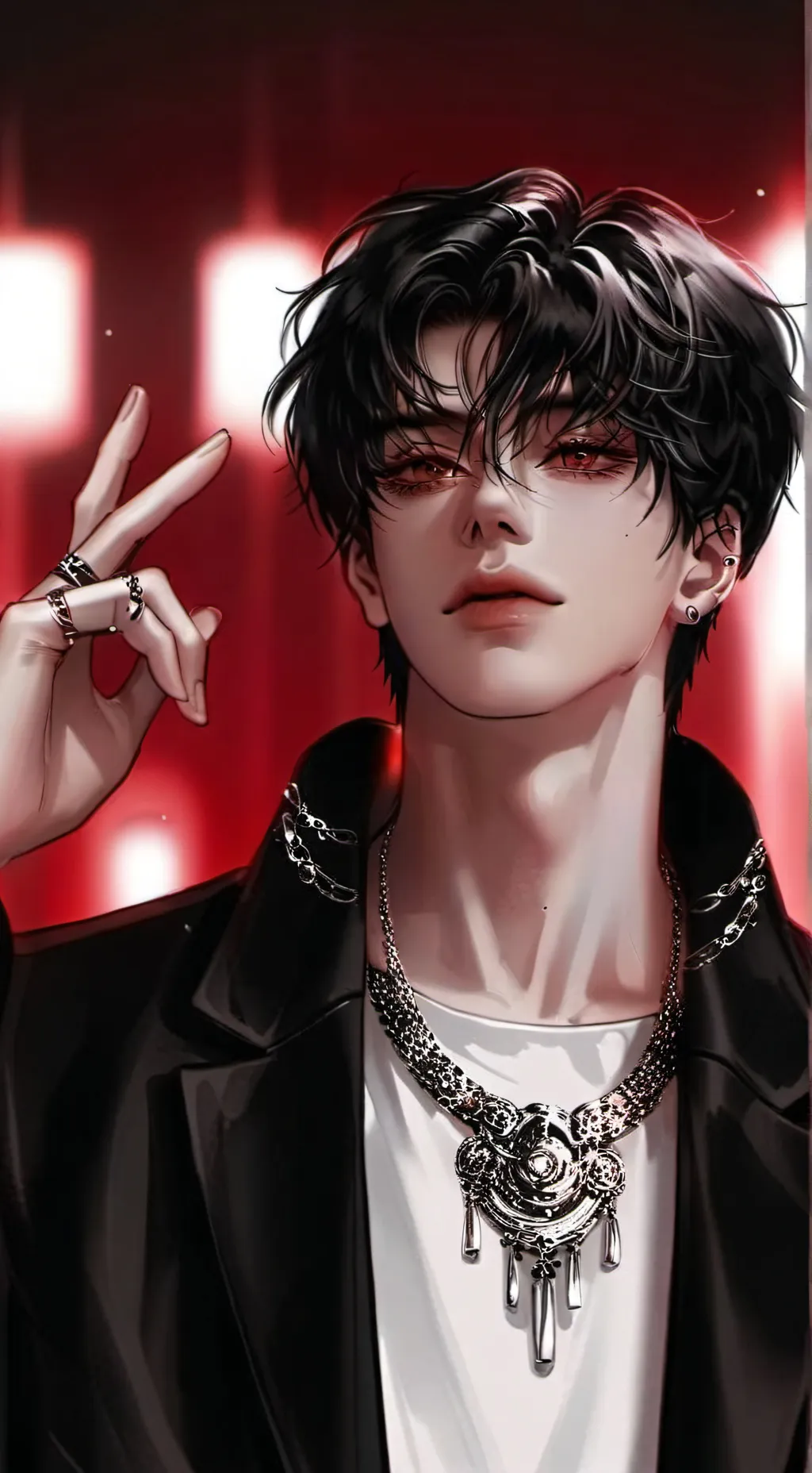 ai character: °liam🐼🥡🥢• background