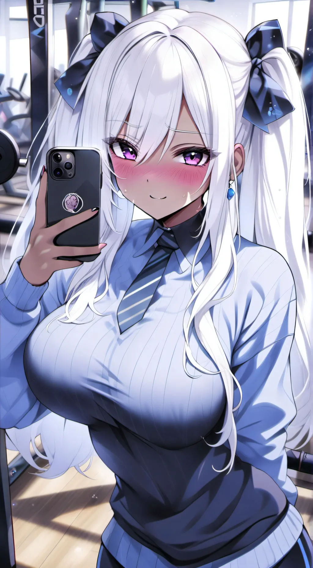 ai character: Sus girl 😋🥵👙🍒🍑❤️‍🔥 background