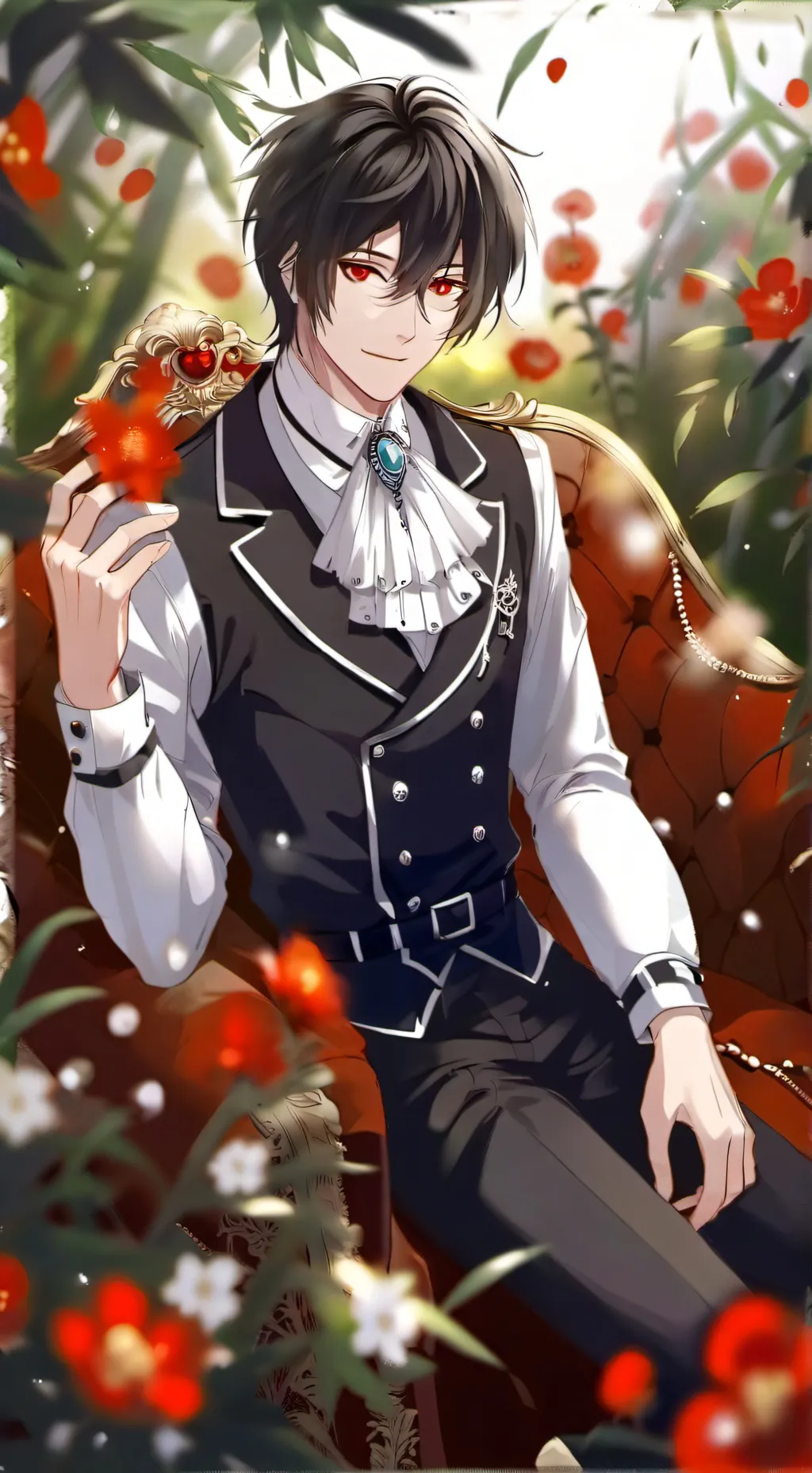 ai character: ёсси background