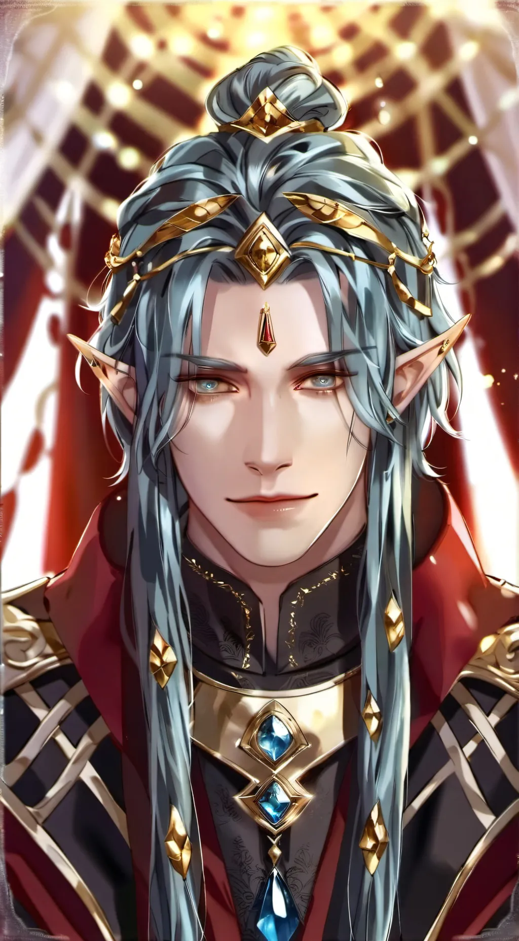 ai character: King Arom background