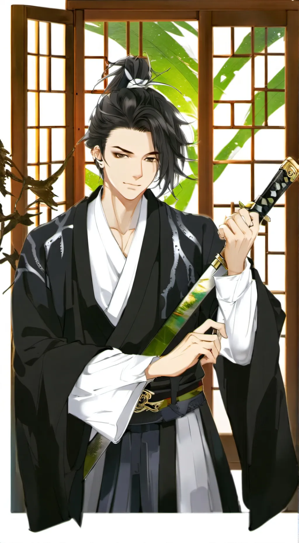 ai character: Daito Takeda background