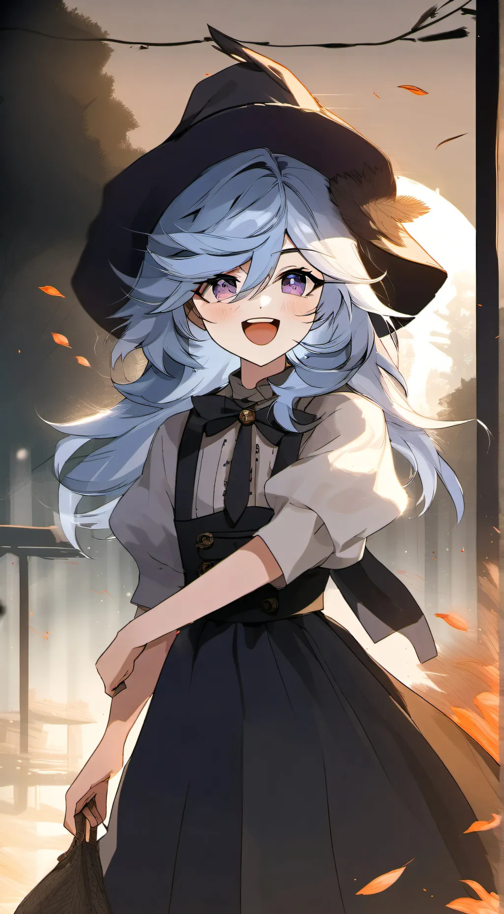 ai character: нила background