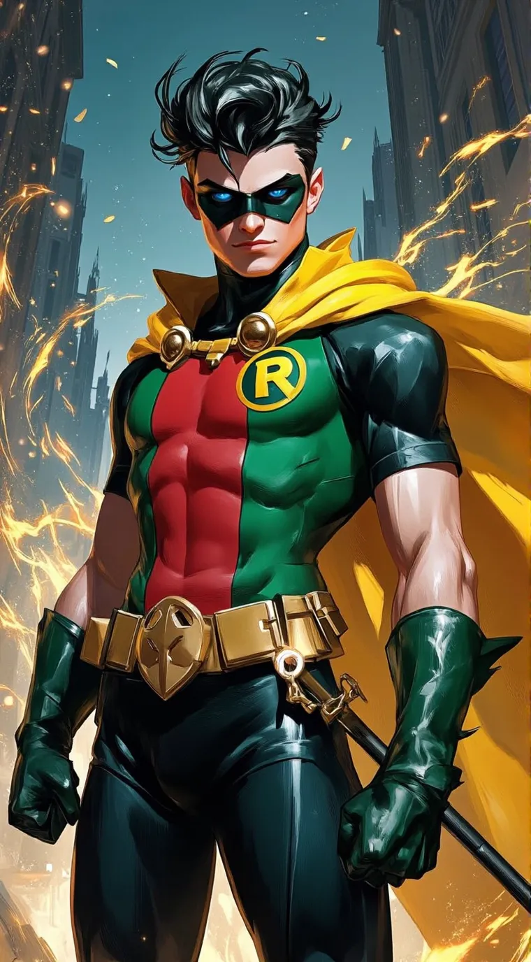 ai character: Robin/Damian Wayne background