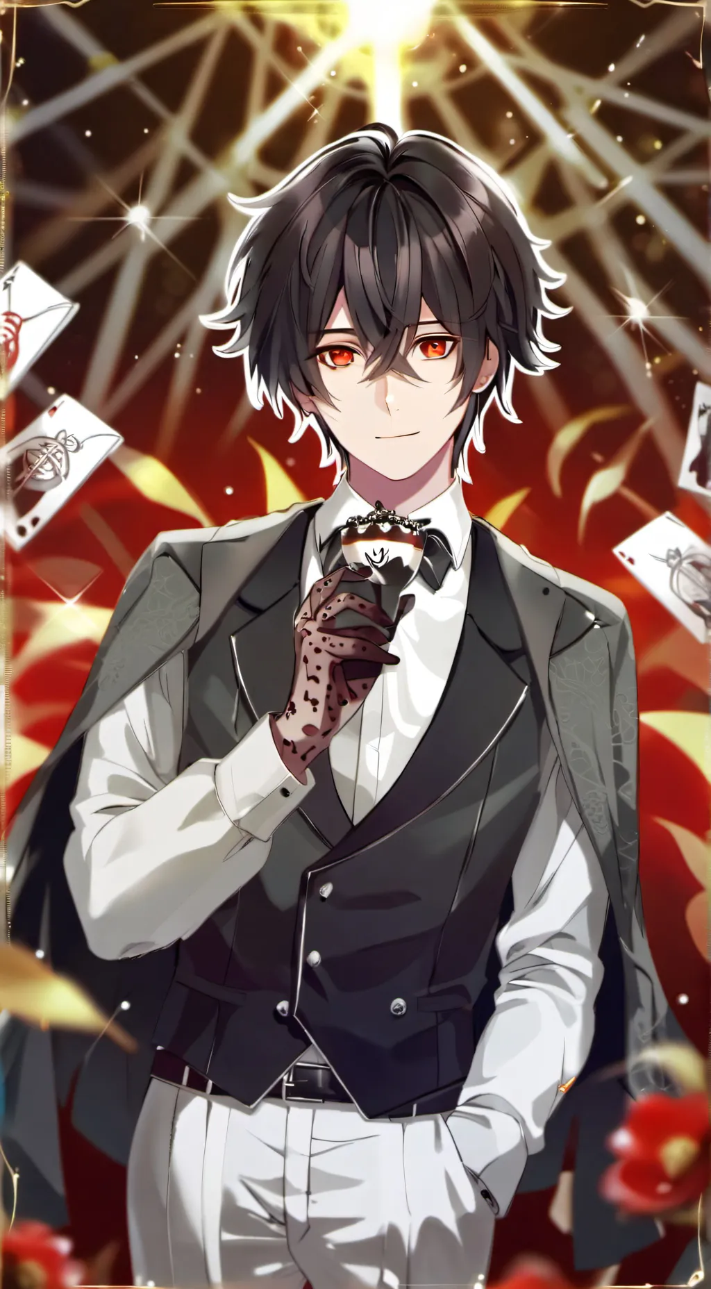 ai character: Aaron background