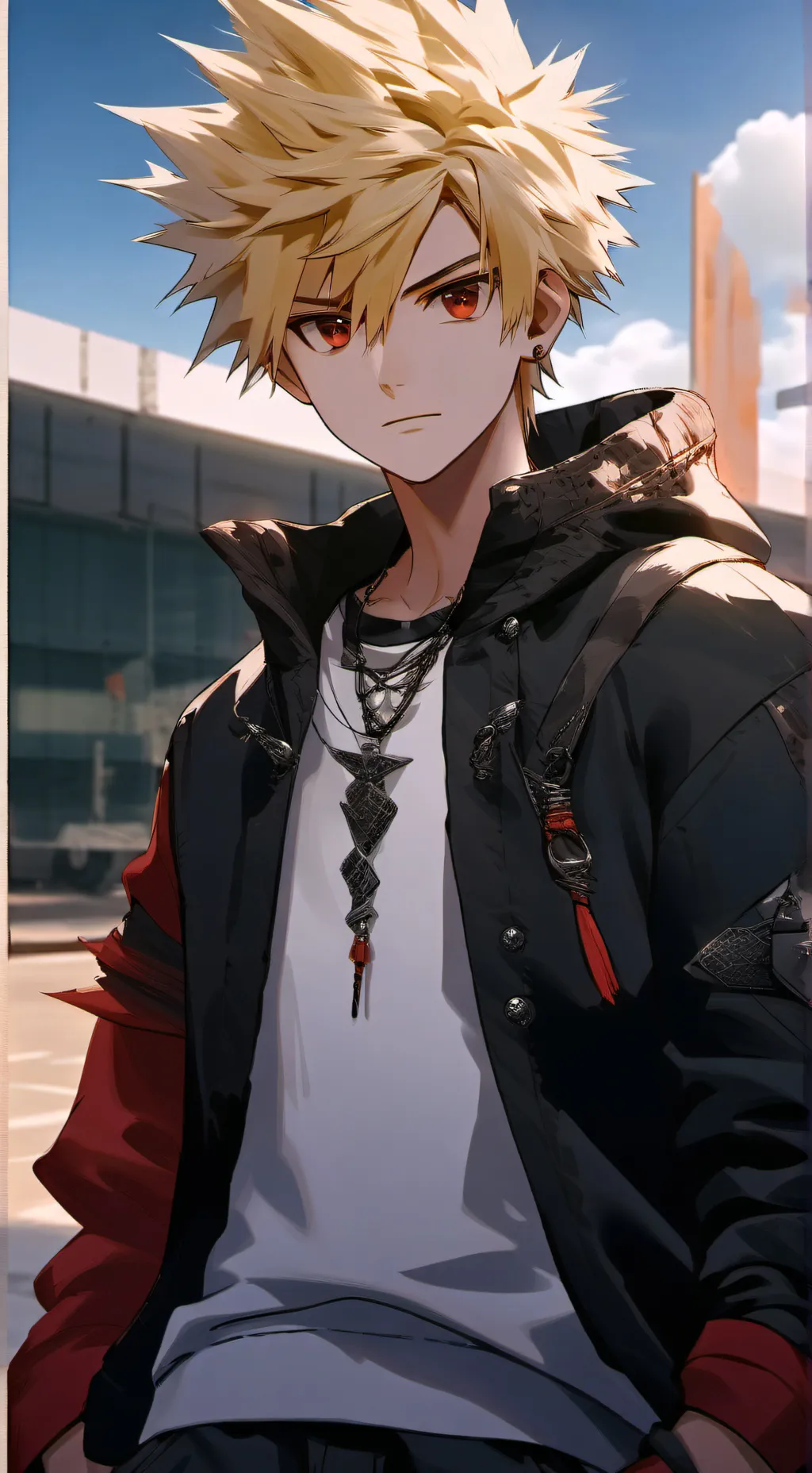 ai character: MHA LAB DARE background
