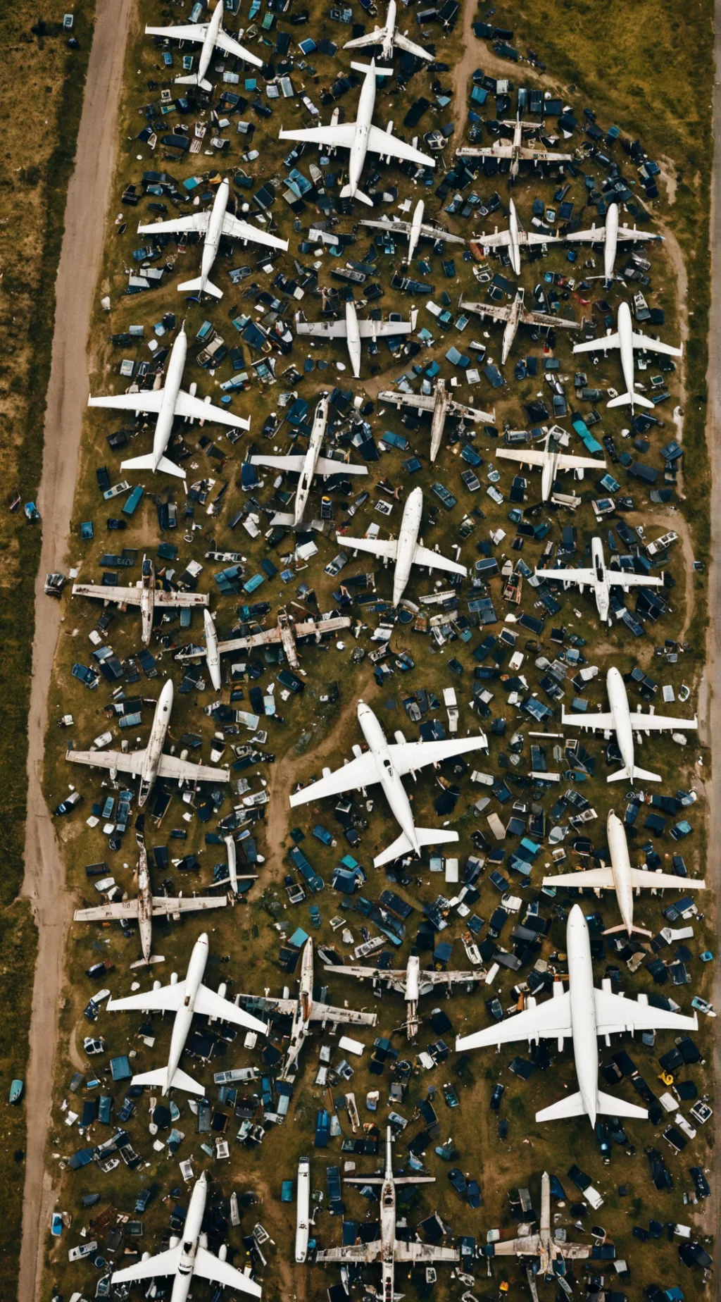 ai character: Plane￼graveyard background