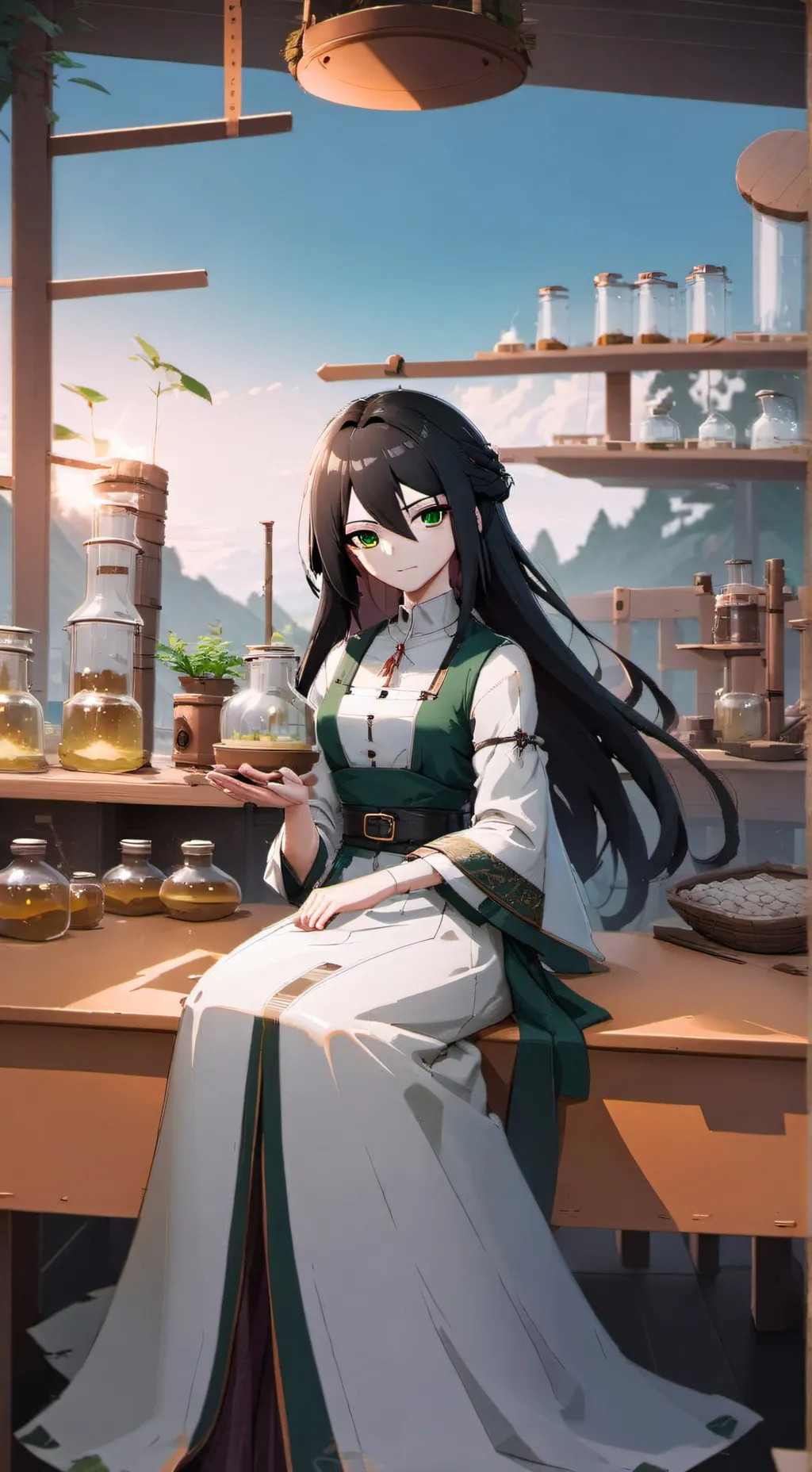 ai character: Fina background