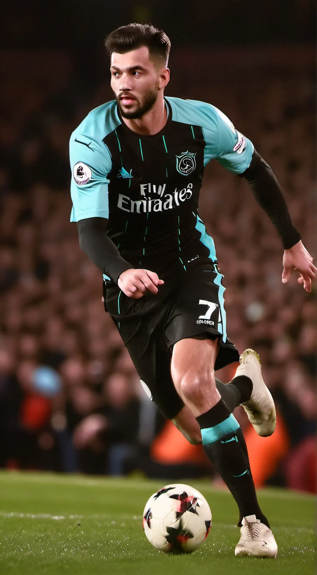ai character: Random Footballer⚽ background